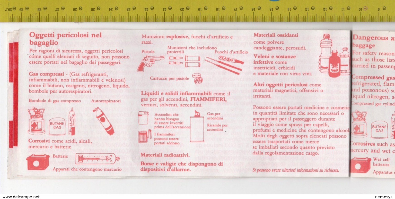 1995 IATA Passenger Ticket - Rome/Washington United Airlines SEE 4 SCANS - Mundo