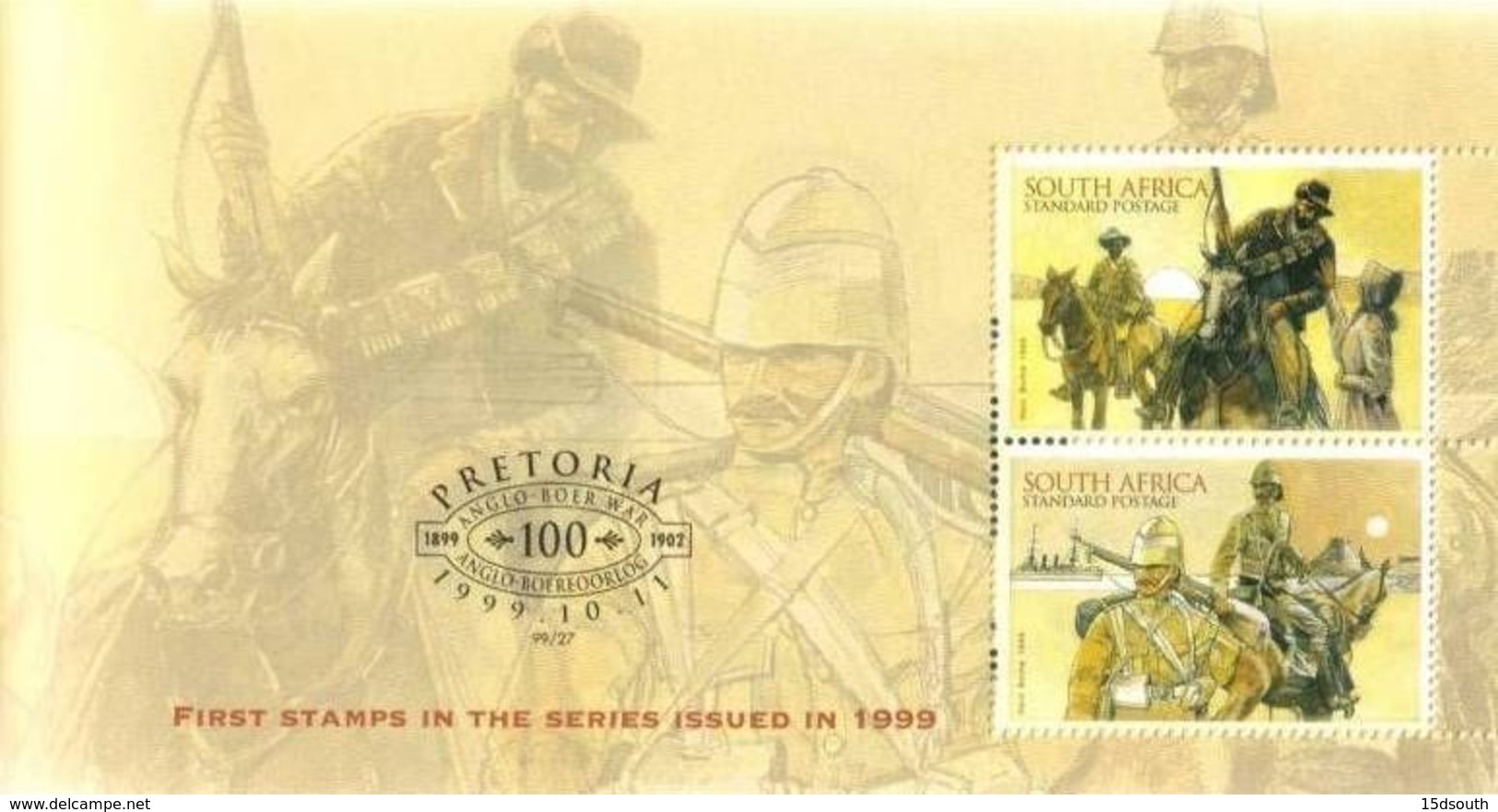 South Africa - 2002 Anglo-Boer War 1899-1902 Souvenir Booklet (**) # SG SP4 - Libretti