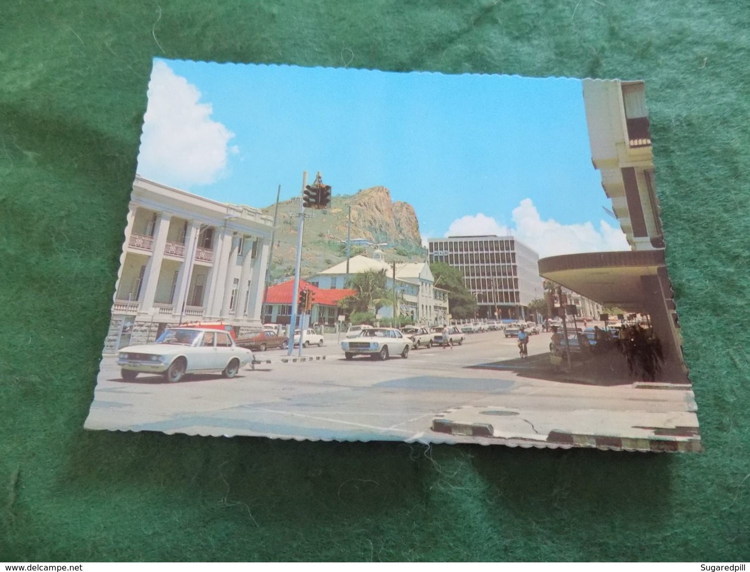 VINTAGE AUSTRALIA: QLD Townsville Flinders & Stanley Streets Colour Cars - Far North Queensland