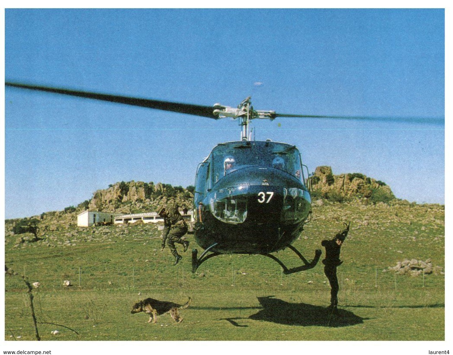 (A 30) Italy / Italia - Carabineri With Helicopter (Police) - Police - Gendarmerie