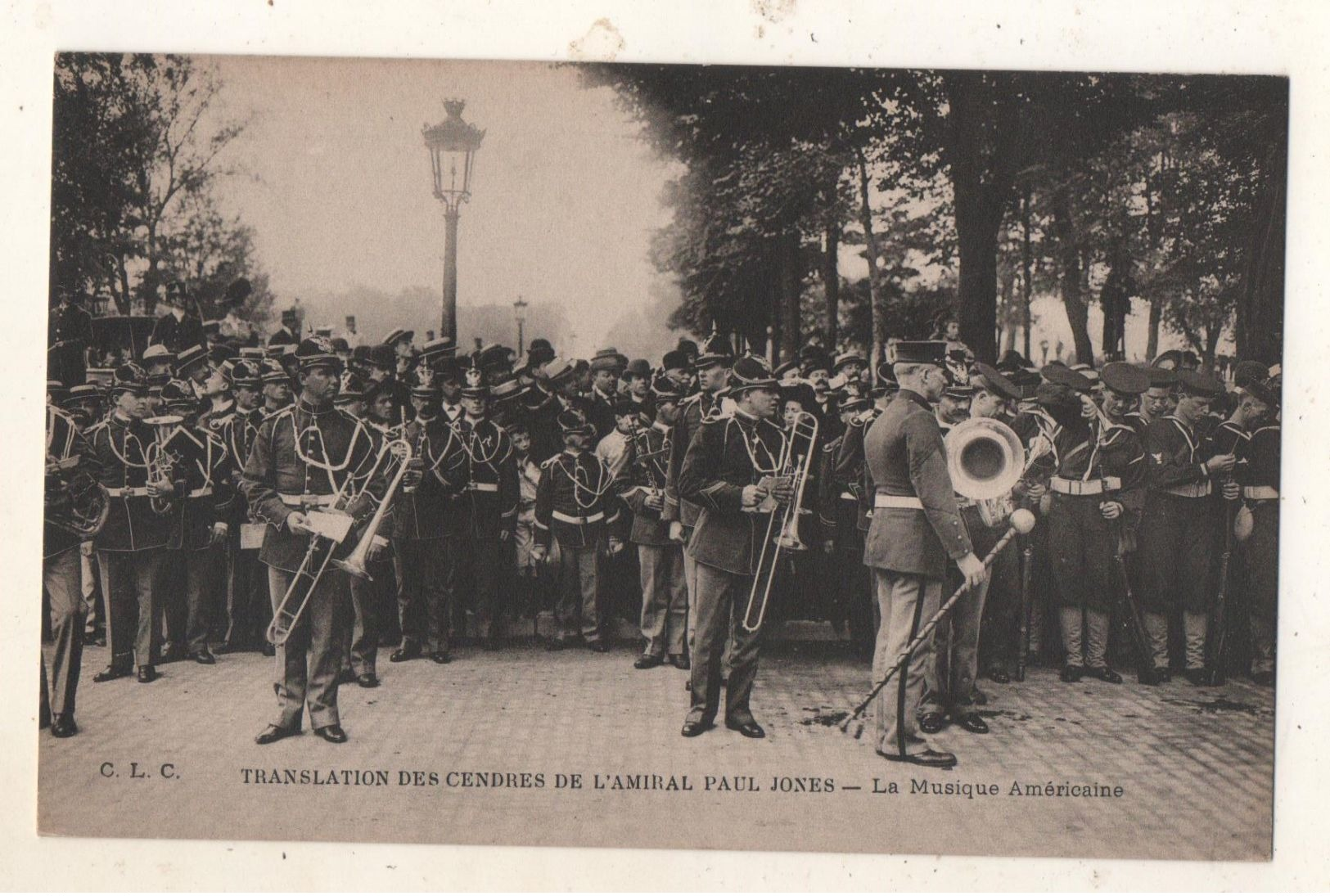 TRANSLATION DES CENDRES DE L AMIRAL PAUL JONES  La Musique Américaine - Funerales