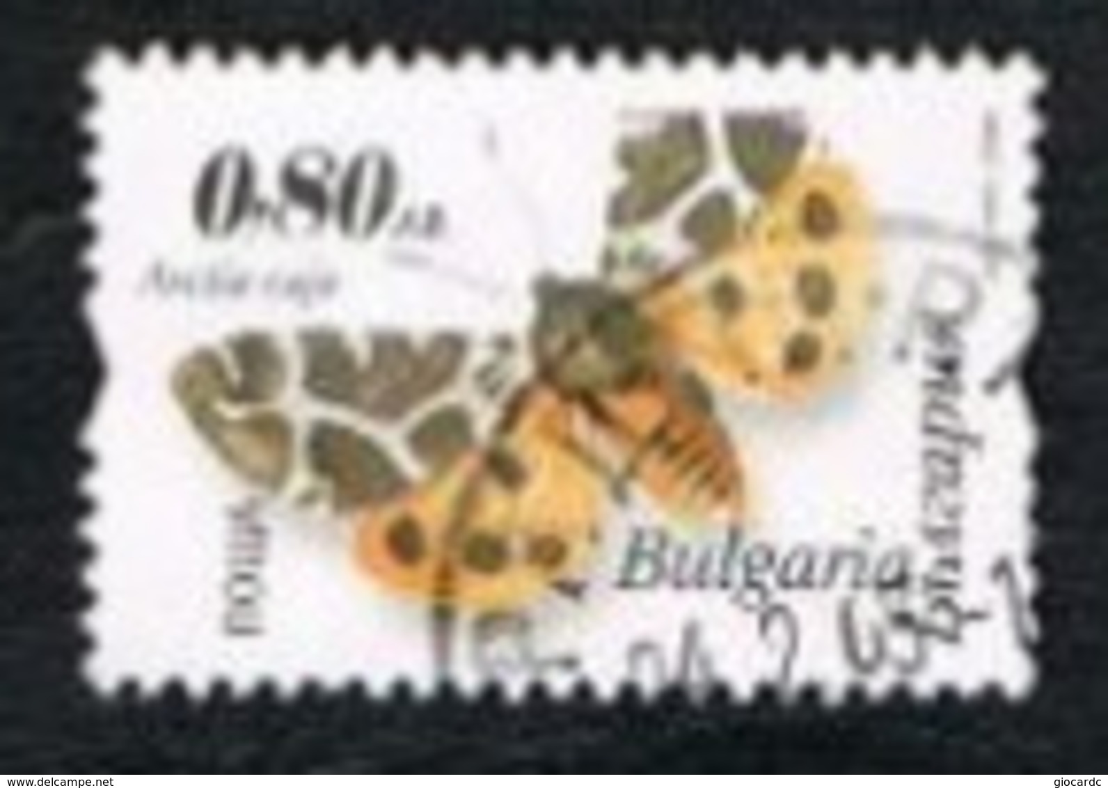 BULGARIA - SG 4478  - 2004 MOTHS: ARCTIA  CAJA -  USED° - - Oblitérés