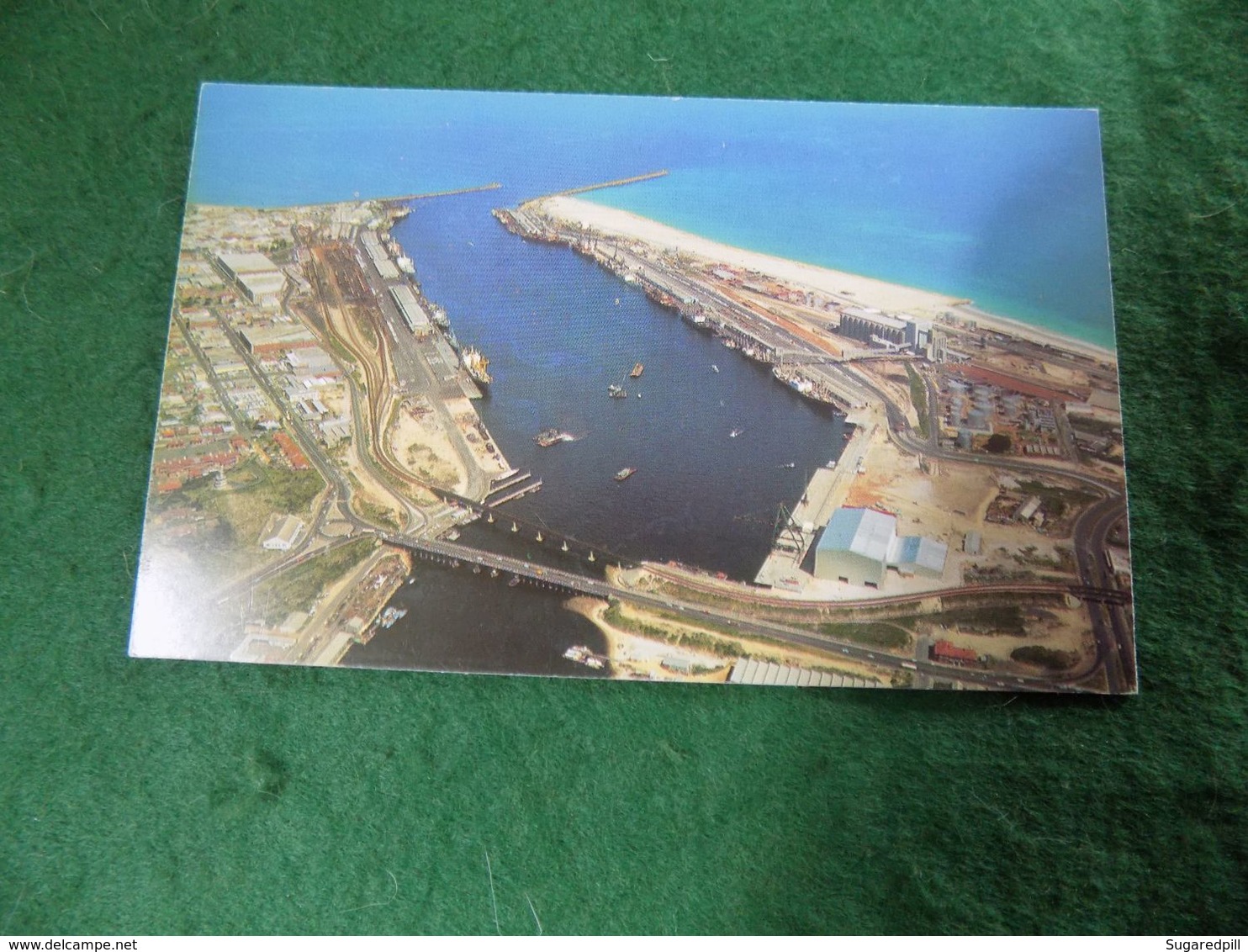 VINTAGE AUSTRALIA: WA Fremantle Harbour Aerial Colour - Fremantle