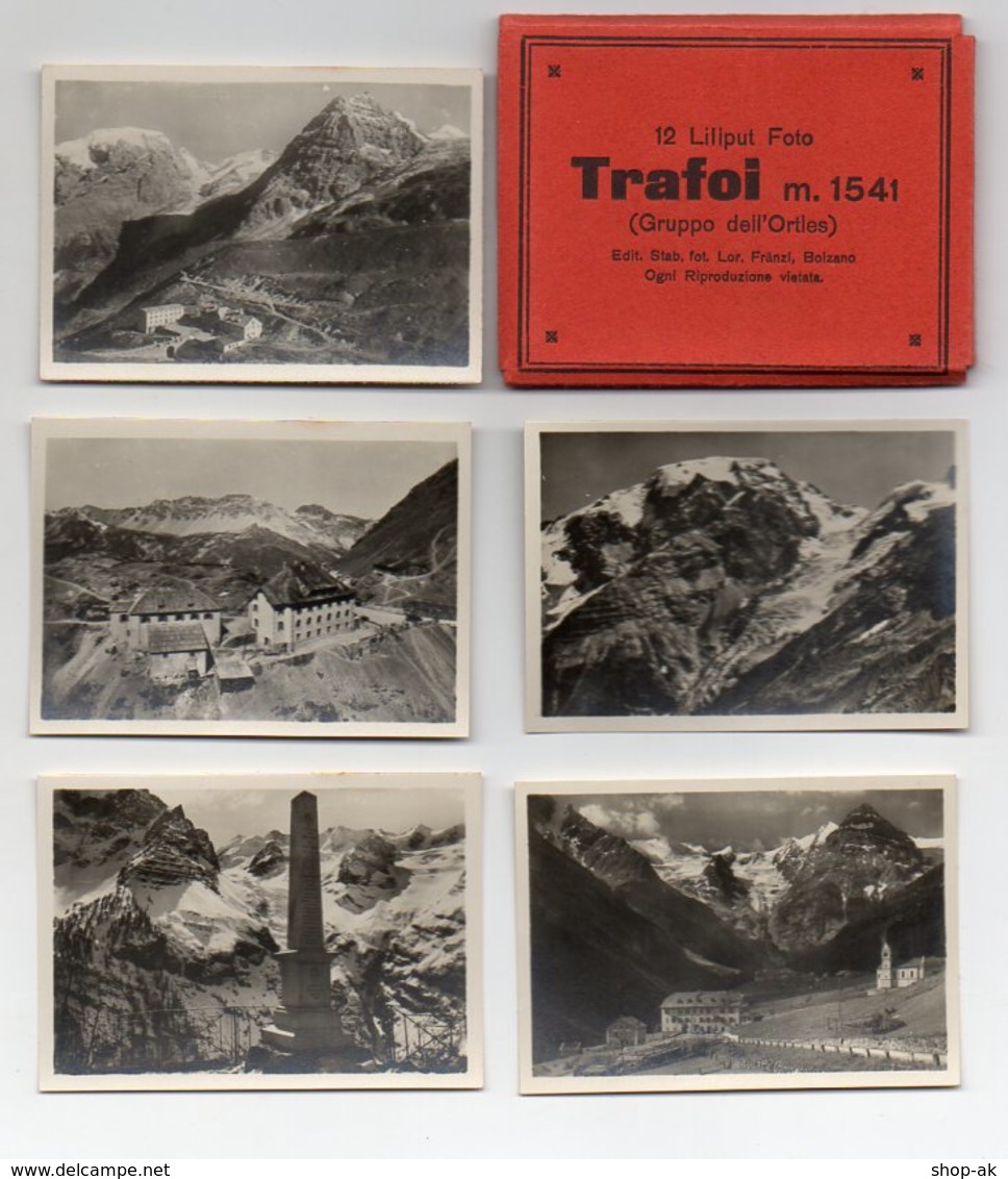 X1A21/ Trafoi Gruppo Dell`Ortles 12 Kleine Fotos  Ca.1930 Italien Südtirol - Sonstige & Ohne Zuordnung