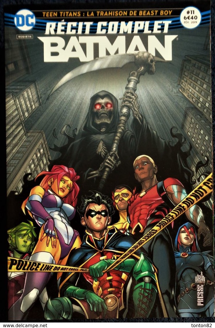 BATMAN Récit Complet - 11- Urban Comics - DC Rebirth - 144 Pages - ( Février 2019 ) . - Batman