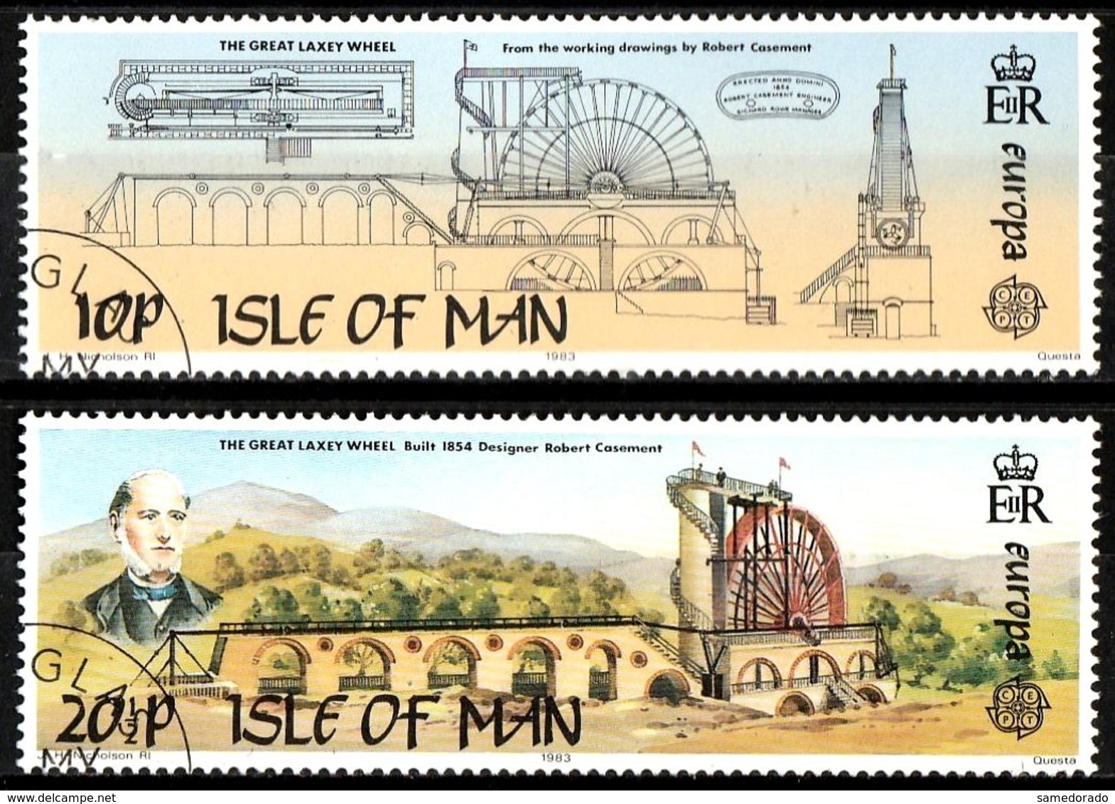 Insel Man S.G. 249-250 Gestempelt Used (9914) - Man (Insel)