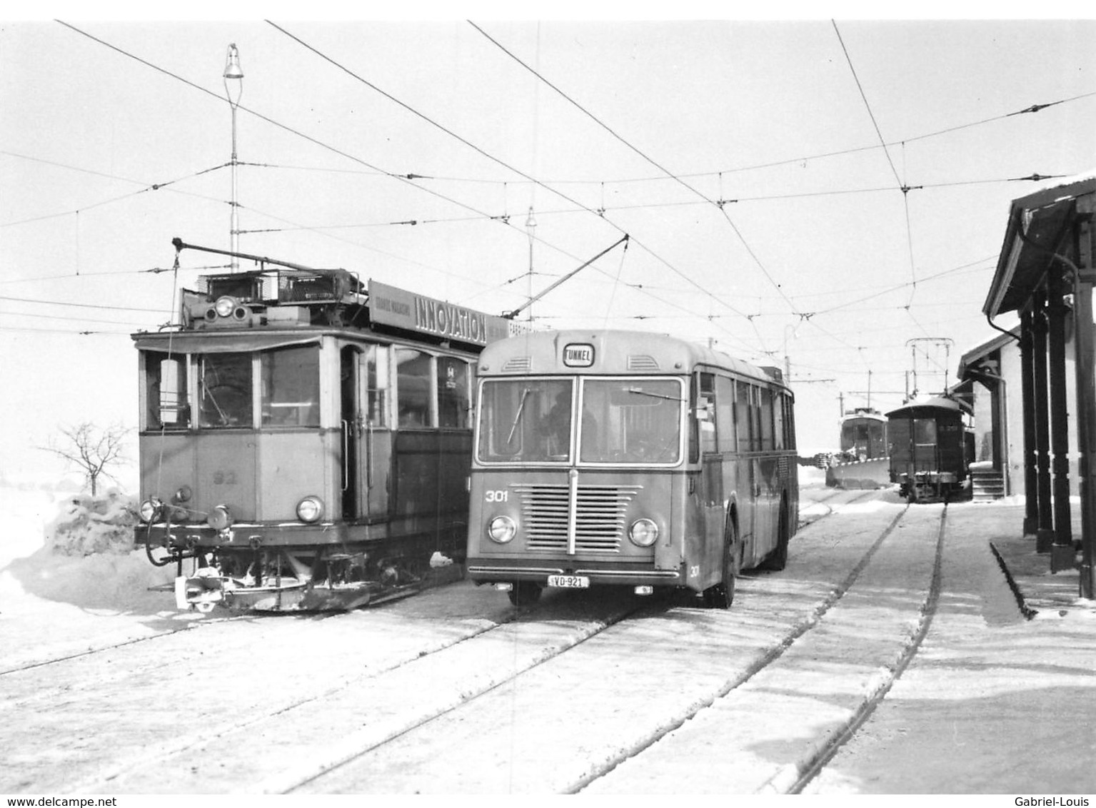 BVA -  Transports Publics Lausannois (TL T.L.) Mézières Le Bus De Remplacement - Jorat-Mézières