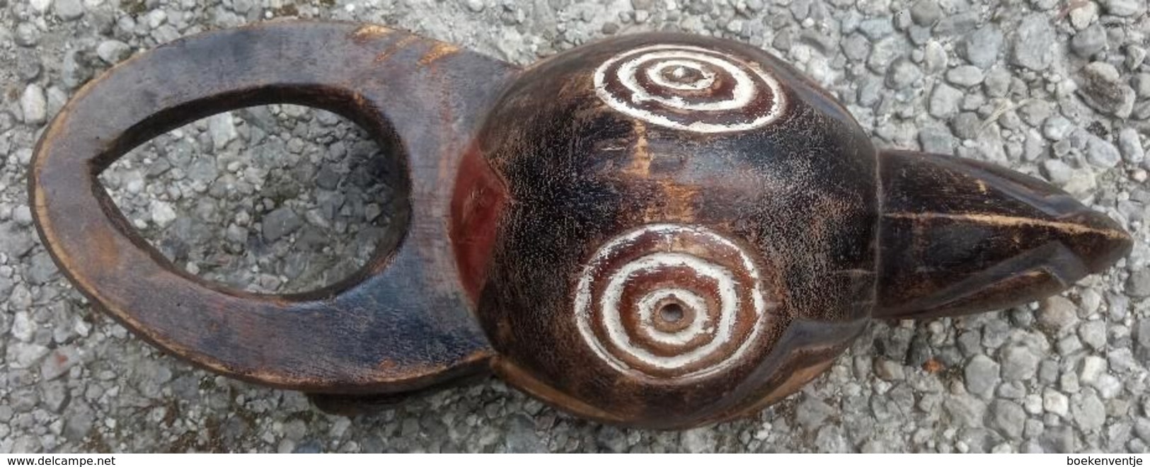 Masker In Hout Van De Nanouma Uit Burkina Faso - Masque En Bois Des Nanouma Du Bourkina Faso - Arte Africano