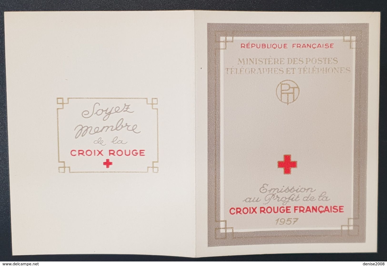 Carnet Croix Rouge De 1958  Neuf ** à 18% De La Cote, Etat TTB. - Cruz Roja