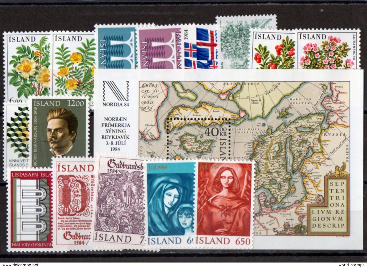 ISLANDE 1984 ** - Années Complètes