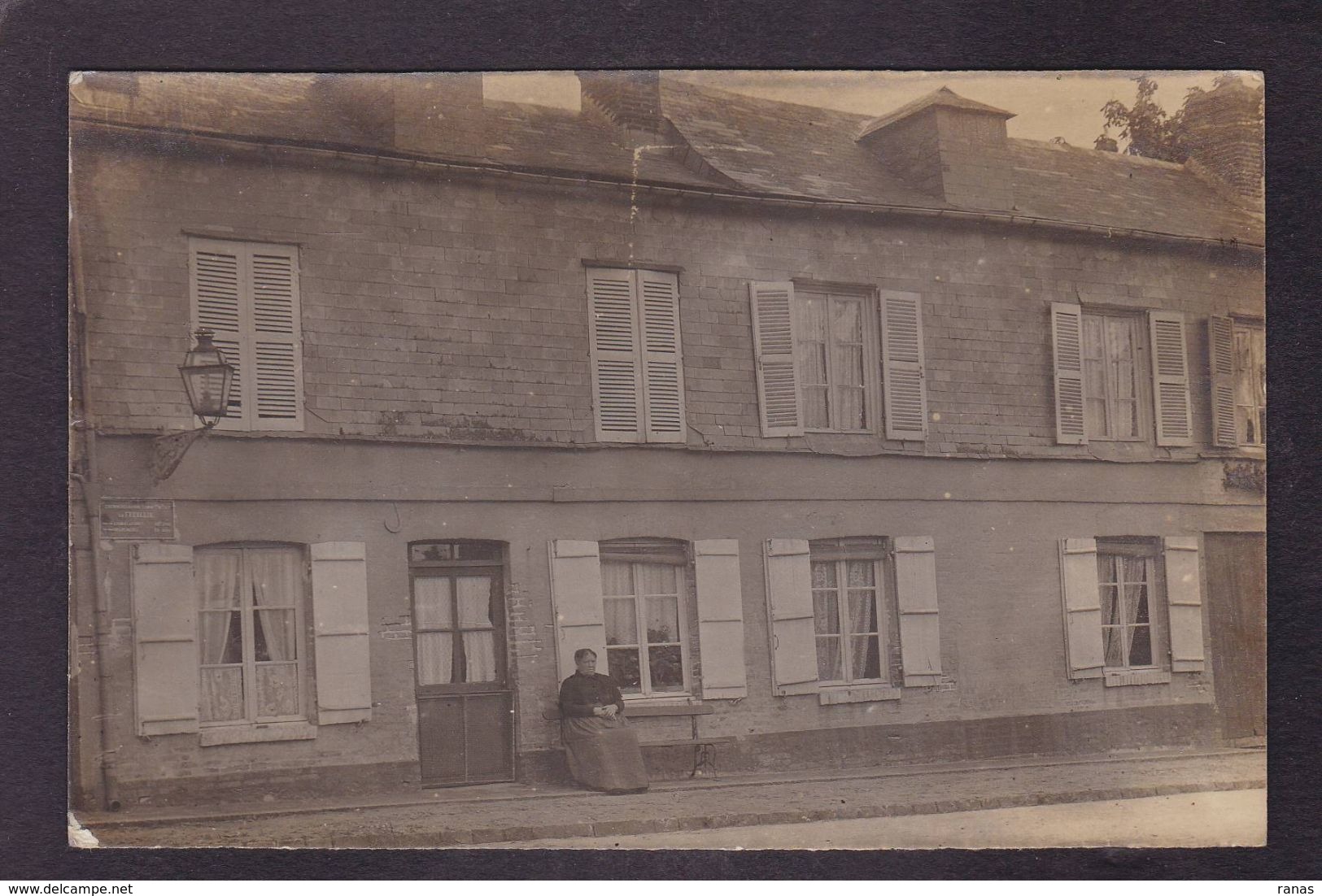 CPA Seine Maritime 76 Carte Photo Circulé  La Feuillie - Andere & Zonder Classificatie