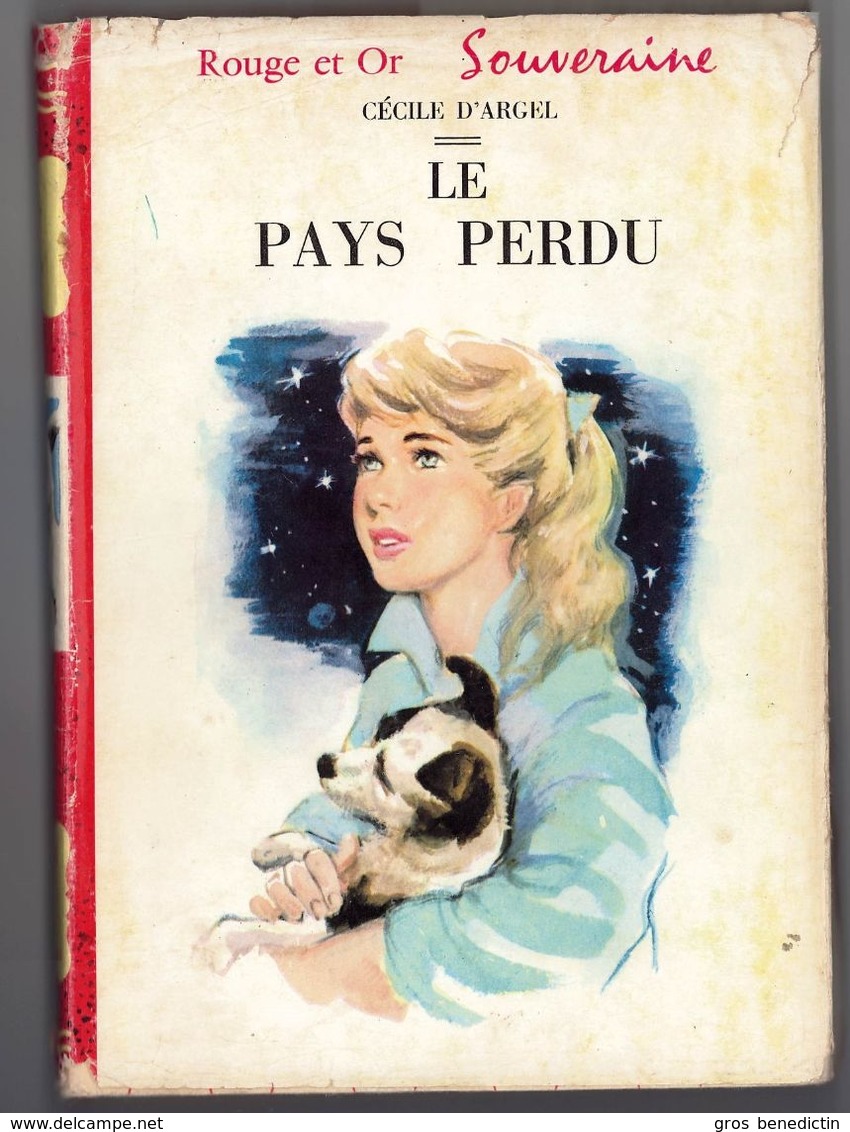 G.P. Rouge Et Or Souveraine N°135 - Cécile D'Argel - "Le Pays Perdu" - 1959 - #Ben&Souv&Div - Bibliothèque Rouge Et Or