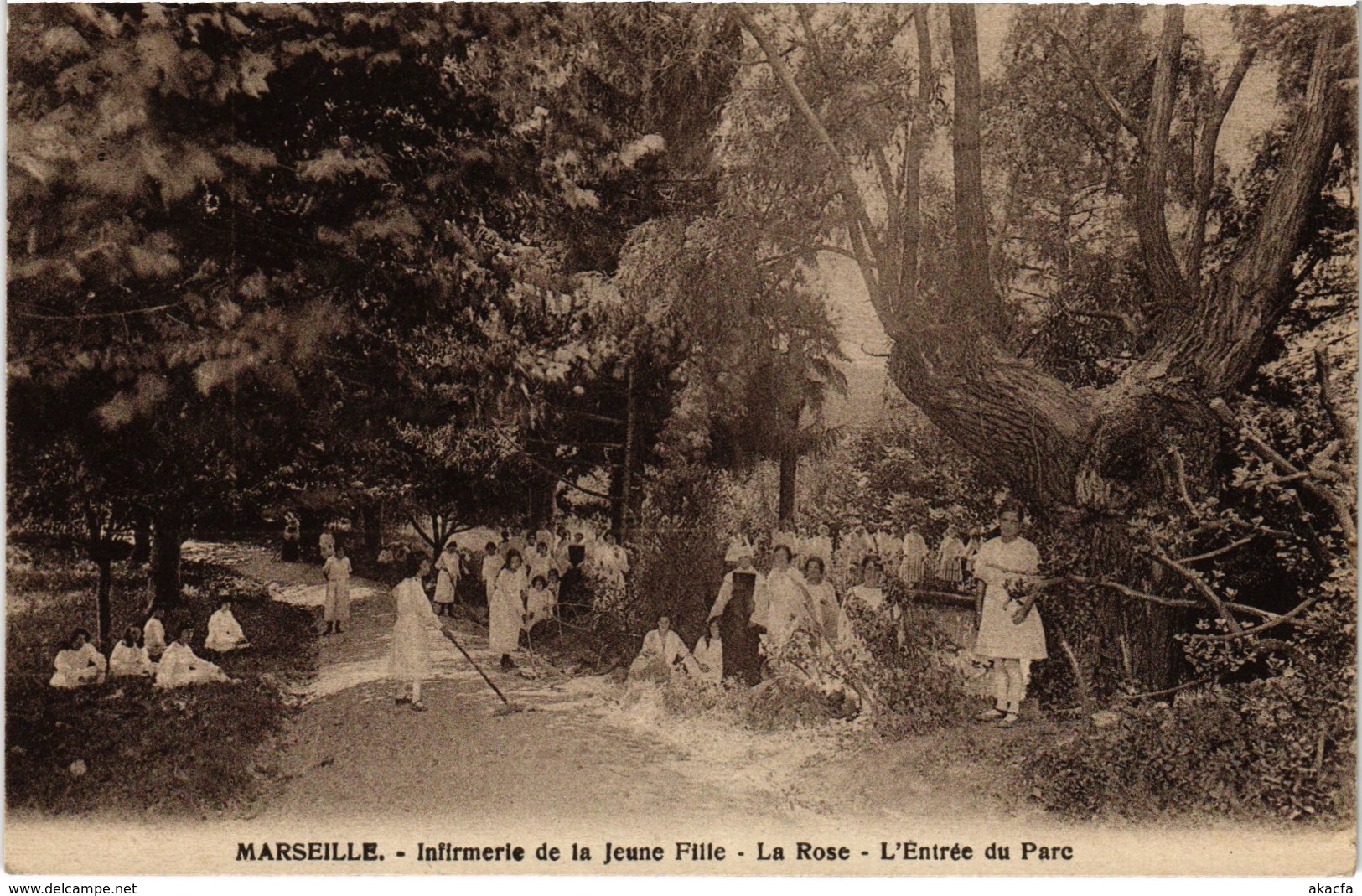 CPA MARSEILLE - Infirmerie De La Jeune Fille La Rose (986508) - Les Caillols, La Valentine