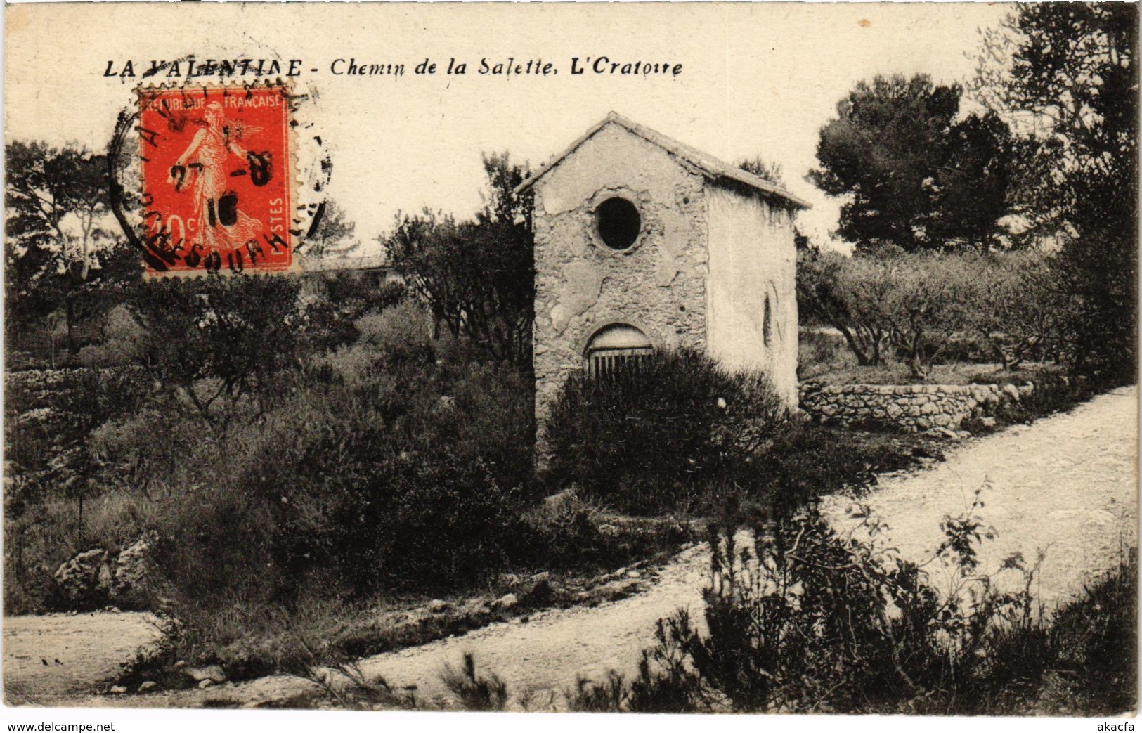 CPA MARSEILLE - La Valentine Chemin De La Salette, L'Cratoire (986551) - Les Caillols, La Valentine