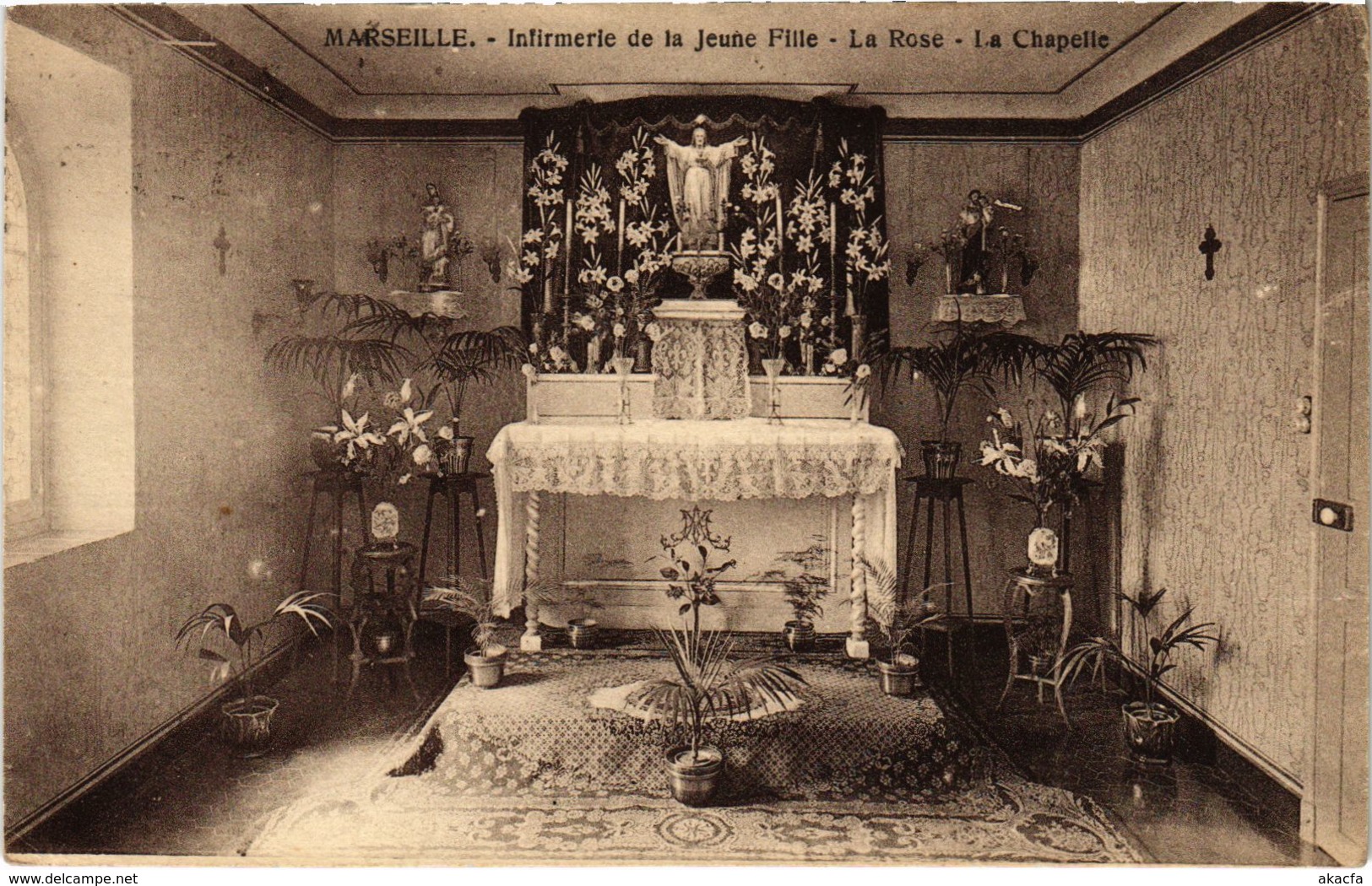 CPA MARSEILLE - Infirmerie De La Jeune Fille La Rose La Chapelle (986746) - Les Caillols, La Valentine