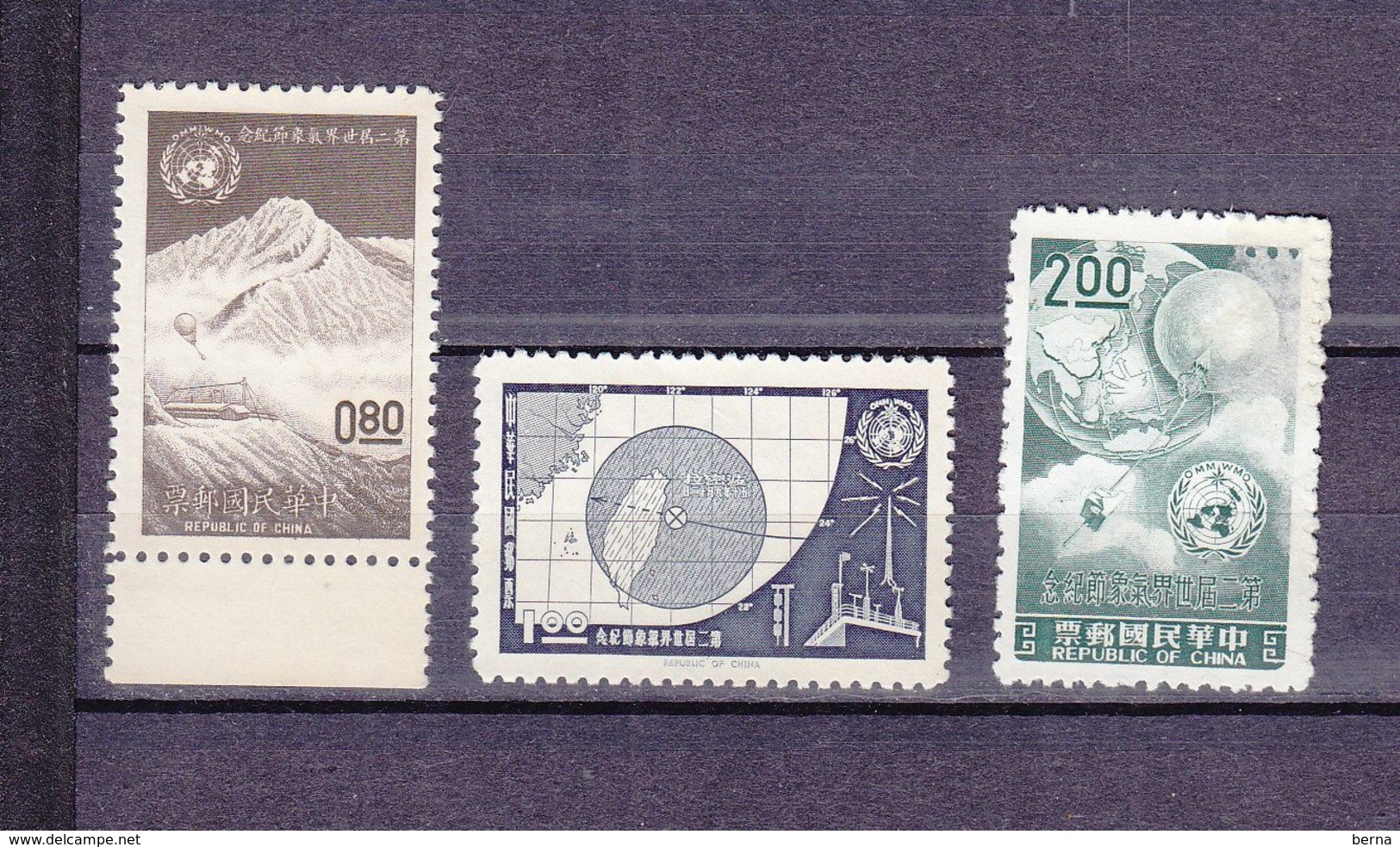 TAIWAN 398/400 MNH - Unused Stamps