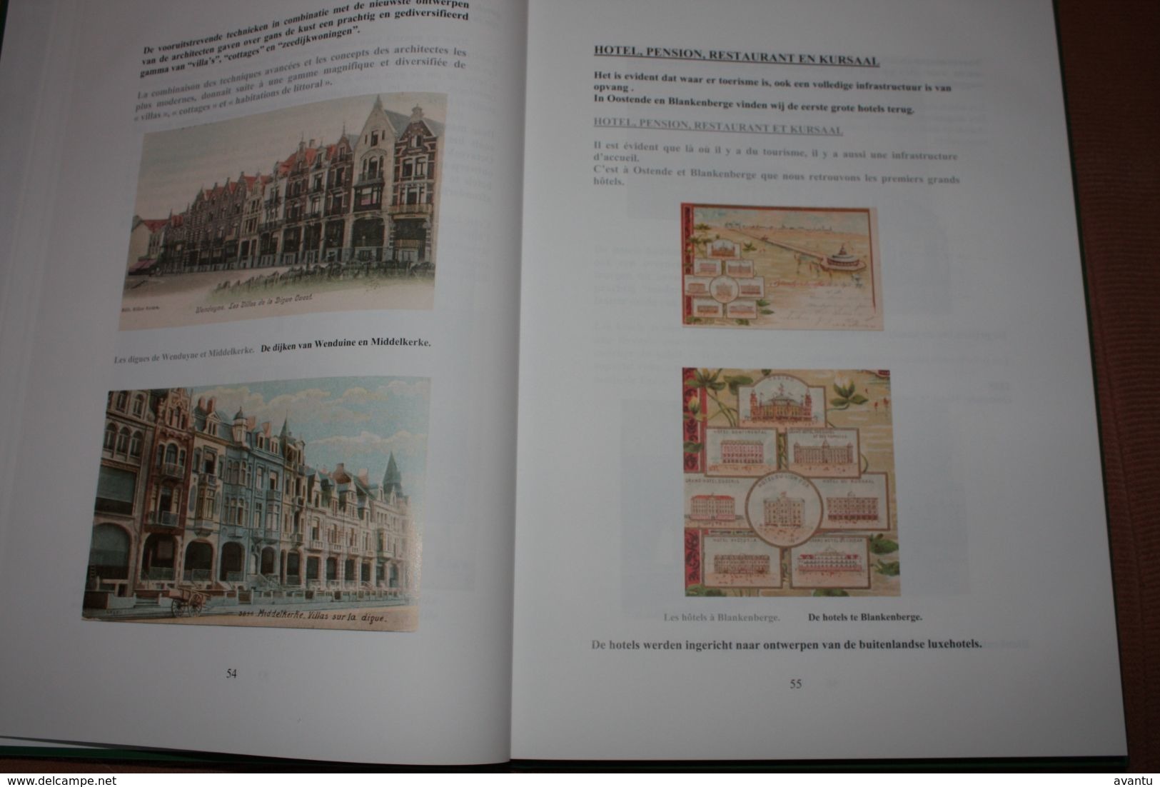 LA COTE BELGE / LA BELLE EPOQUE - Images Et L Histoire Des Villes Et Communes Le Long Du Littoral -  370 Pages Bilingue - Knokke