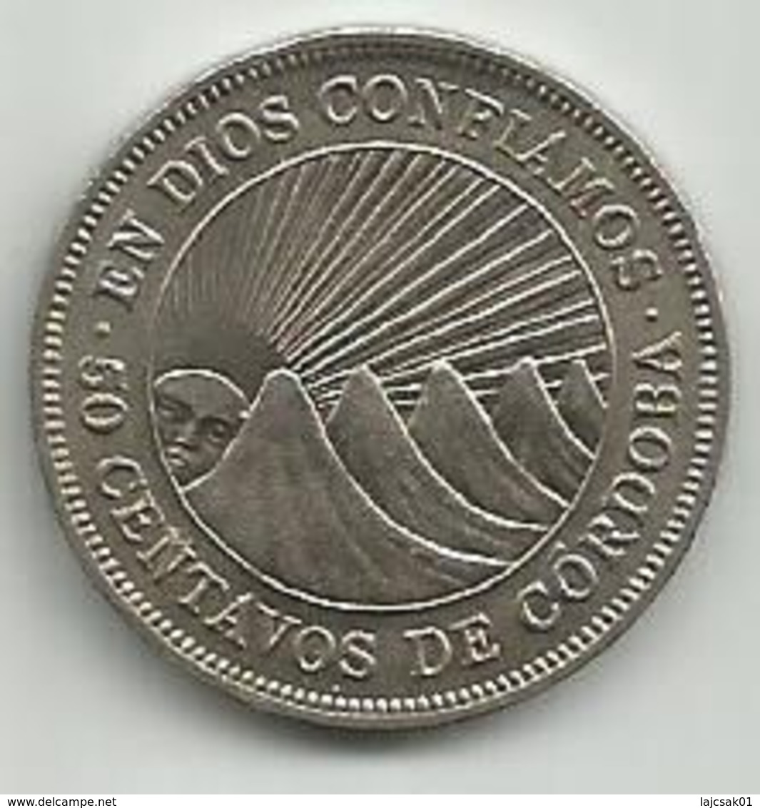 Nicaragua 50 Centavos 1956. - Nicaragua