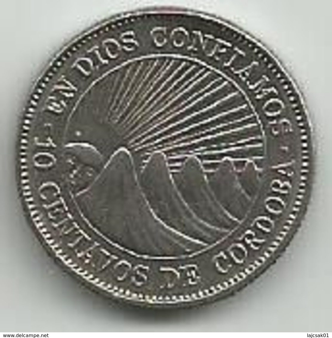 Nicaragua 10 Centavos 1972. High Grade - Nicaragua