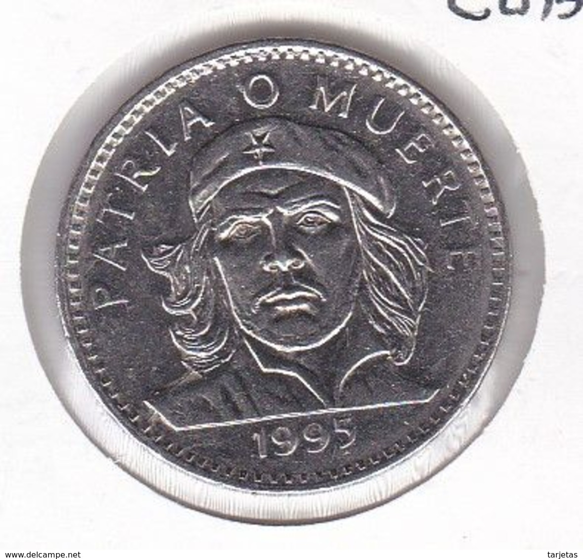 MONEDA DE CUBA DE 3 PESOS DEL AÑO 1995 DEL CHE GUEVARA (COIN) - Cuba