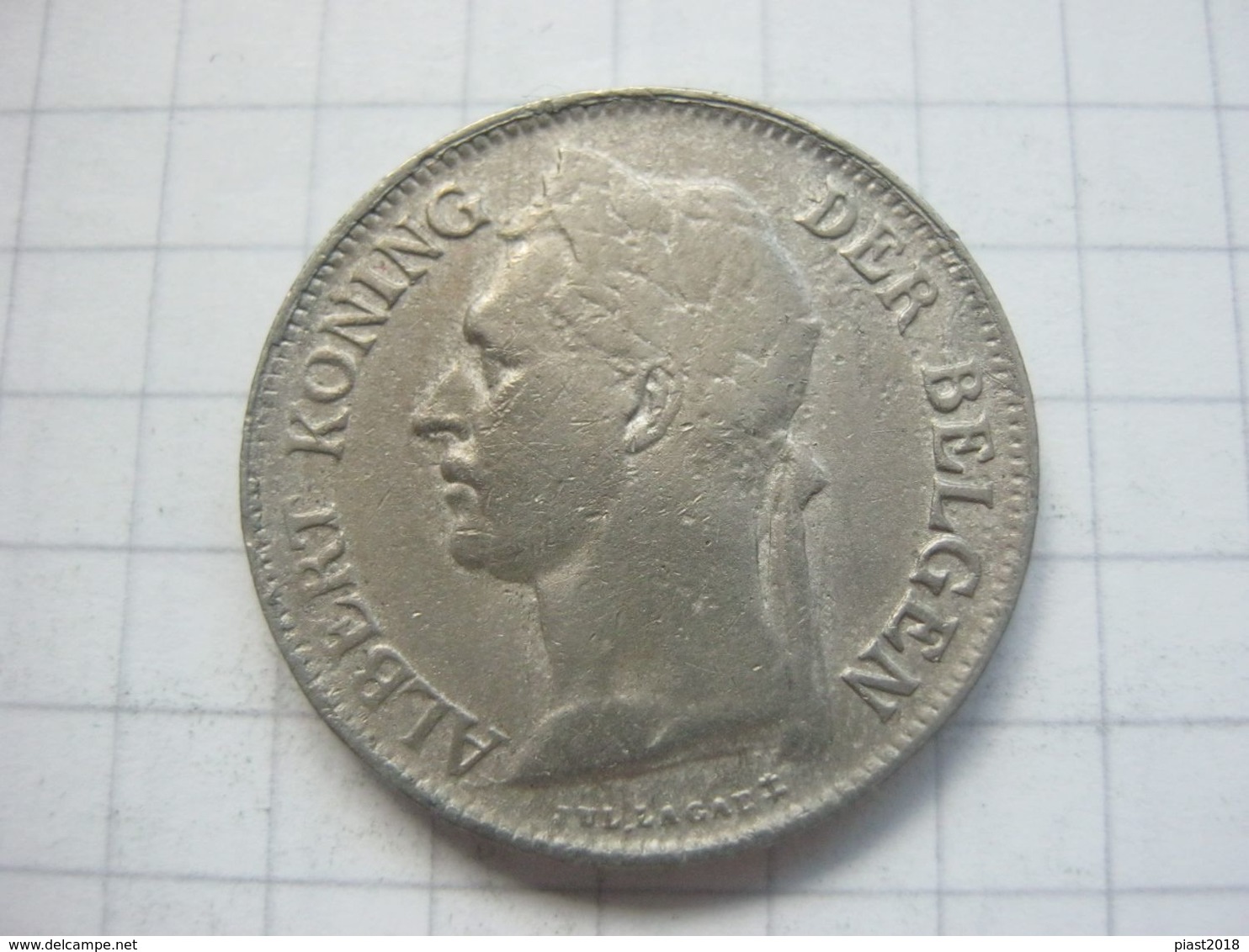 Congo Belgian , 50 Centimes 1923 (flemish) - 1910-1934: Albert I