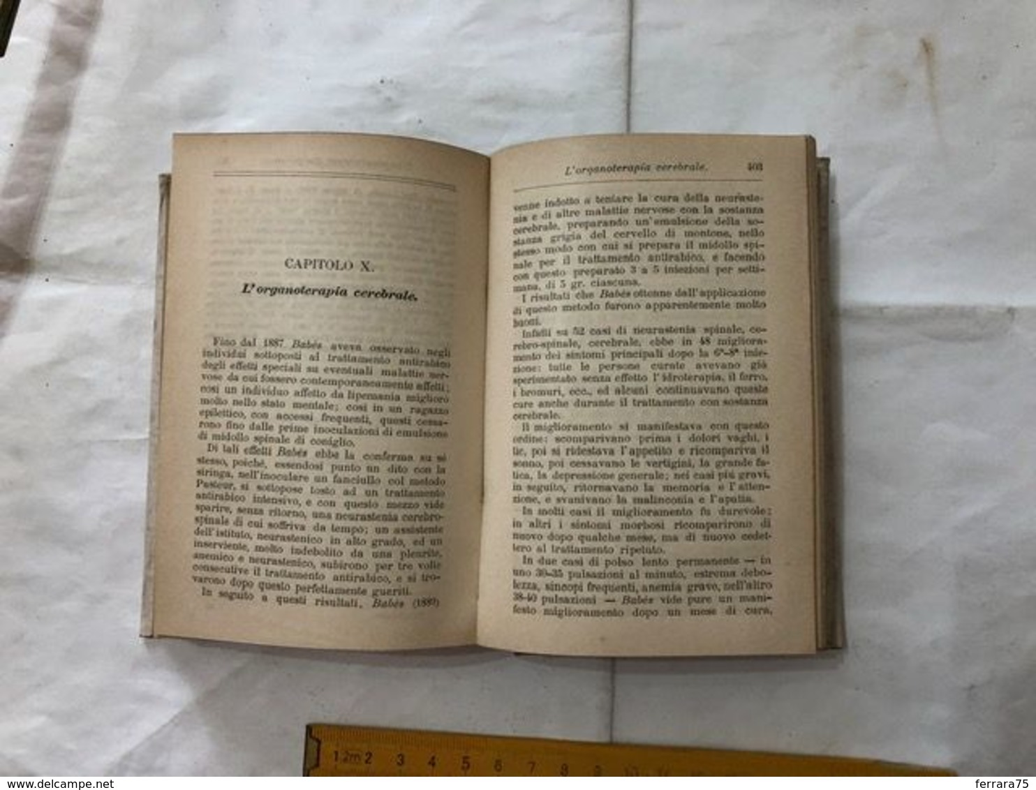 MANUALI HOEPLI DOTT.E.REBUSCHINI ORGANOTERAPIA 1899 PAG.441+ELENCO MANUALI - Libri Antichi