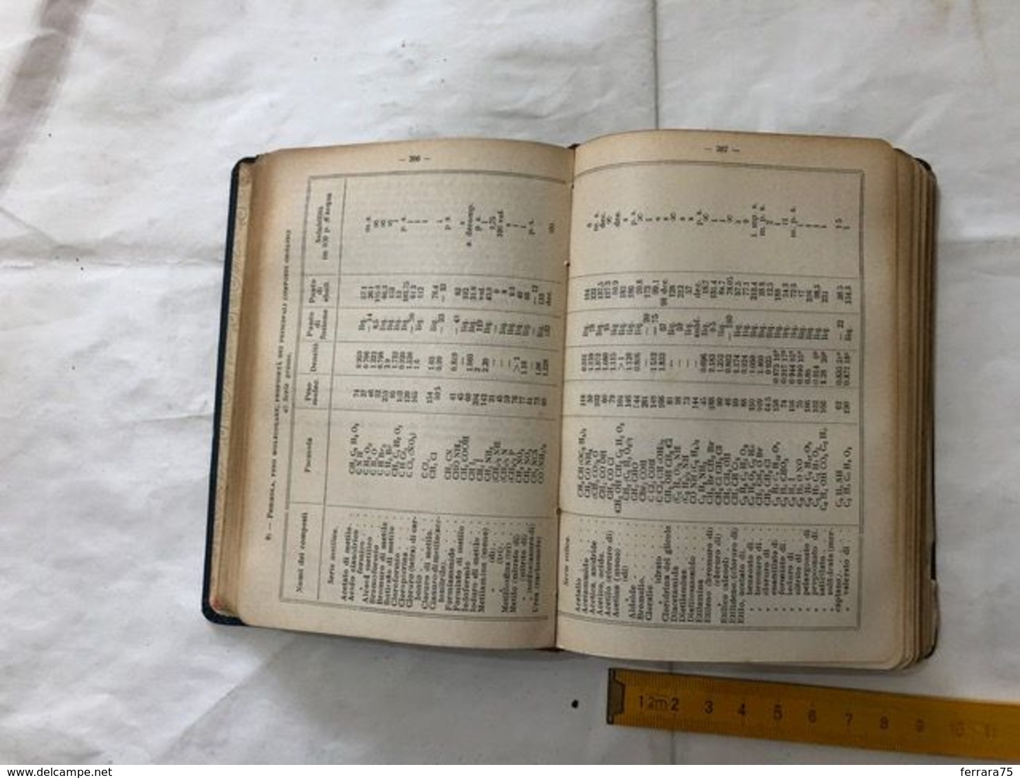 MANUALE DEL CHIMICO E DELL'INDUSTRIALE L.GABBA ULRICO HOEPLI PAG.588+ELENCO - Libri Antichi