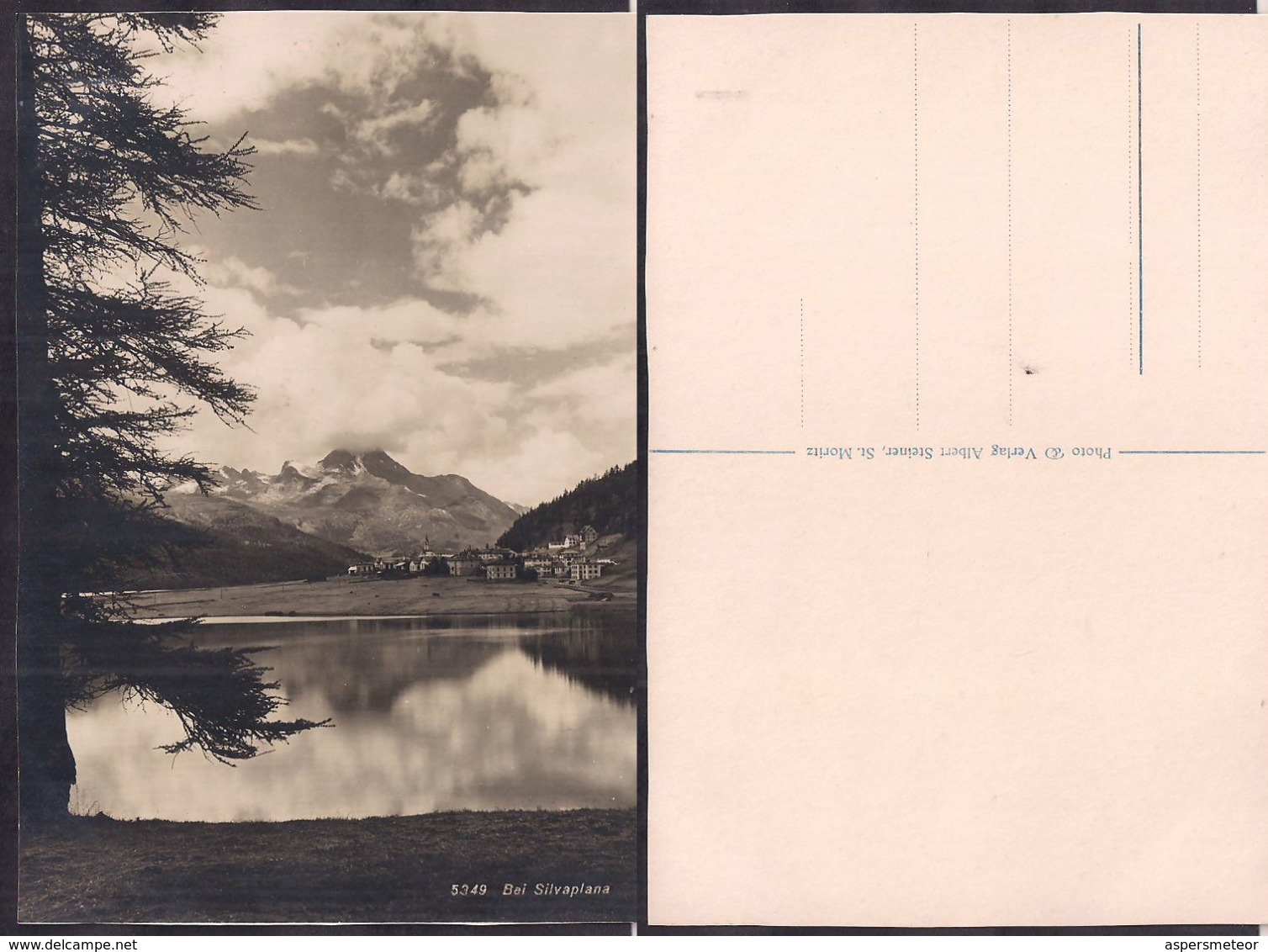 Suisse - Carte Postale - Bei Silvaplana -  Non Circulee - Circa 1930 - Cygnus - Silvaplana