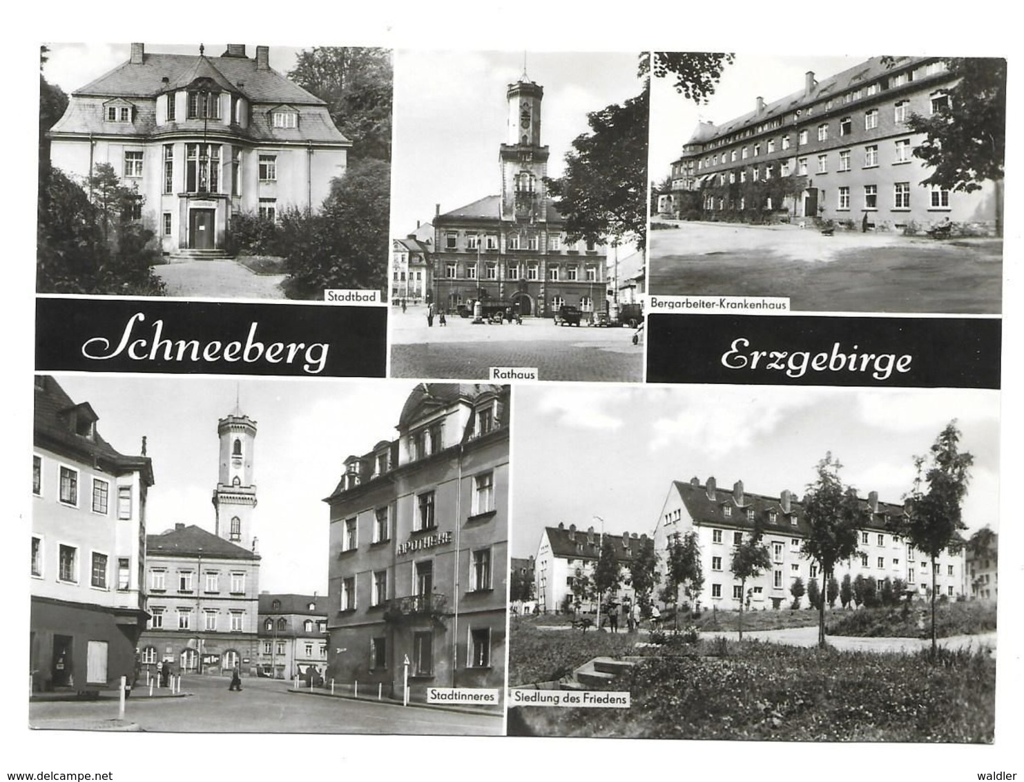 9412  SCHNEEBERG / ERZ.   -  MEHRBILD  1969 - Schneeberg