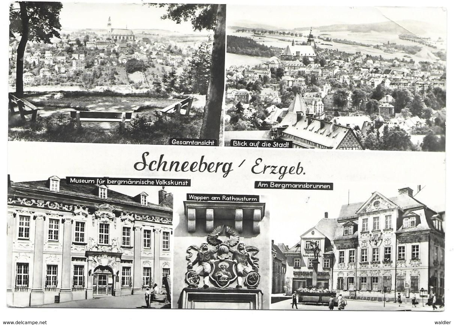 9412  SCHNEEBERG / ERZ.   -  MEHRBILD  1972 - Schneeberg