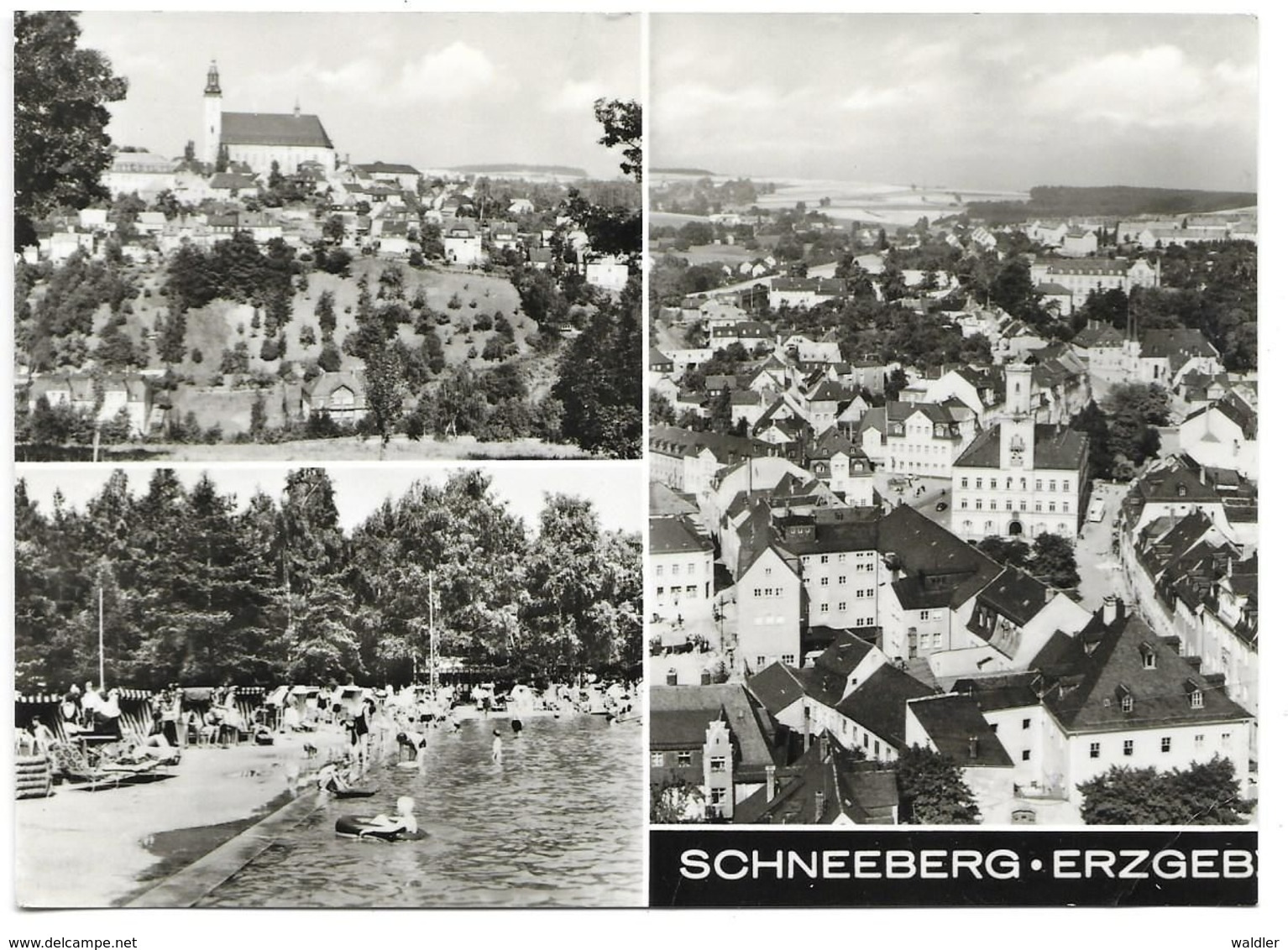 9412  SCHNEEBERG / ERZ.   -  MEHRBILD  1974 - Schneeberg