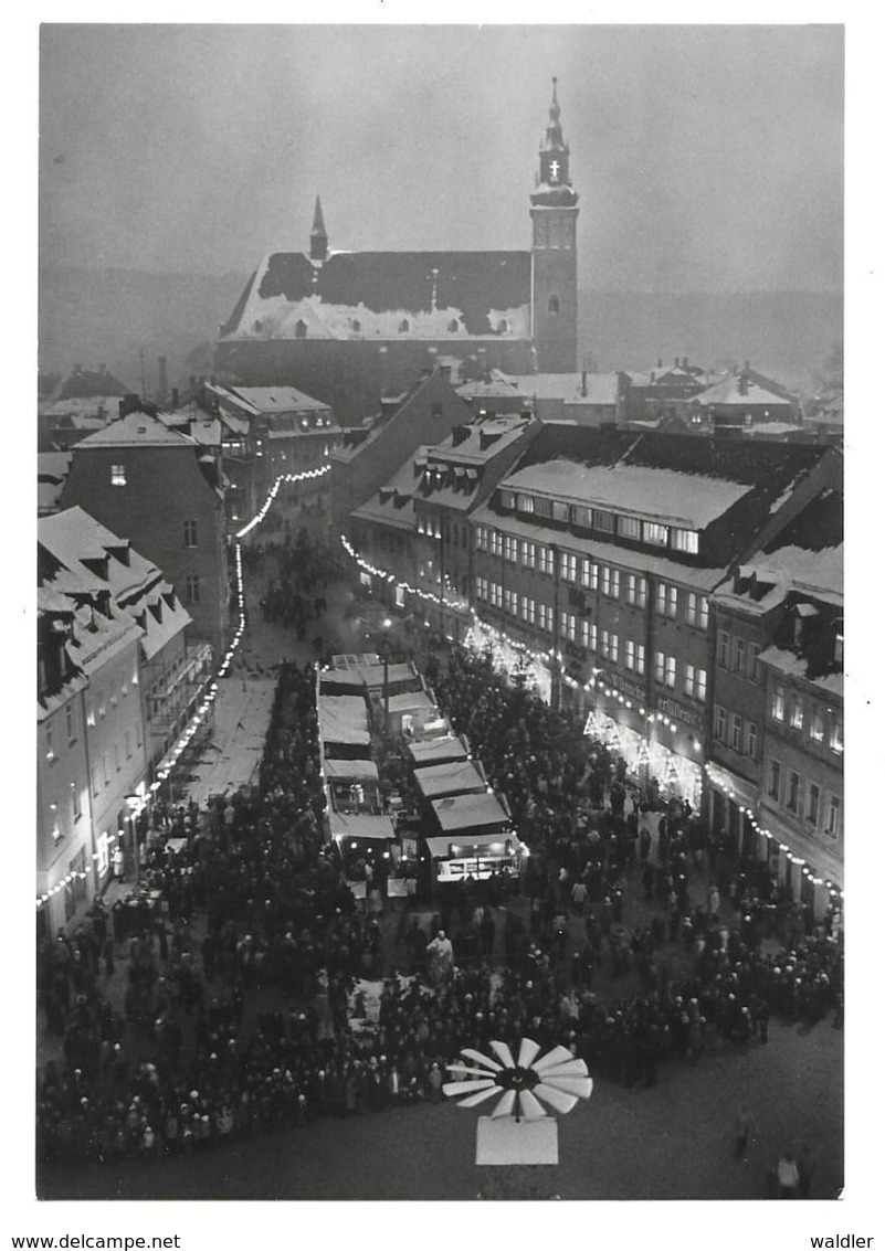 9412  SCHNEEBERG / ERZ.   -  WEIHNACHTSMARKT  1984 - Schneeberg