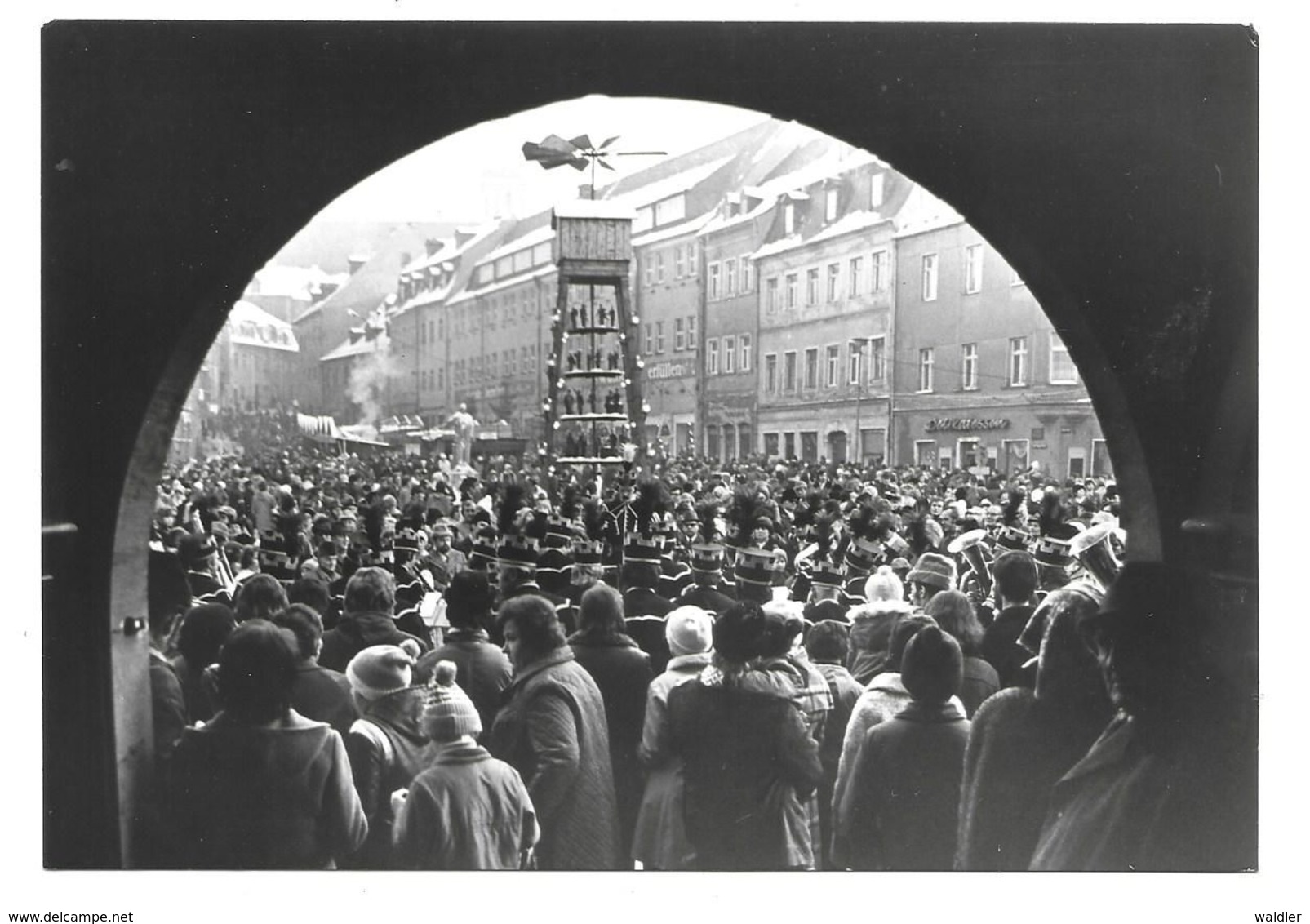 9412  SCHNEEBERG / ERZ.   -  WEIHNACHTSMARKT  1984 - Schneeberg