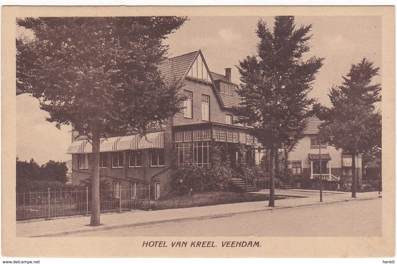 Veendam Hotel Van Kreel VN1927 - Veendam