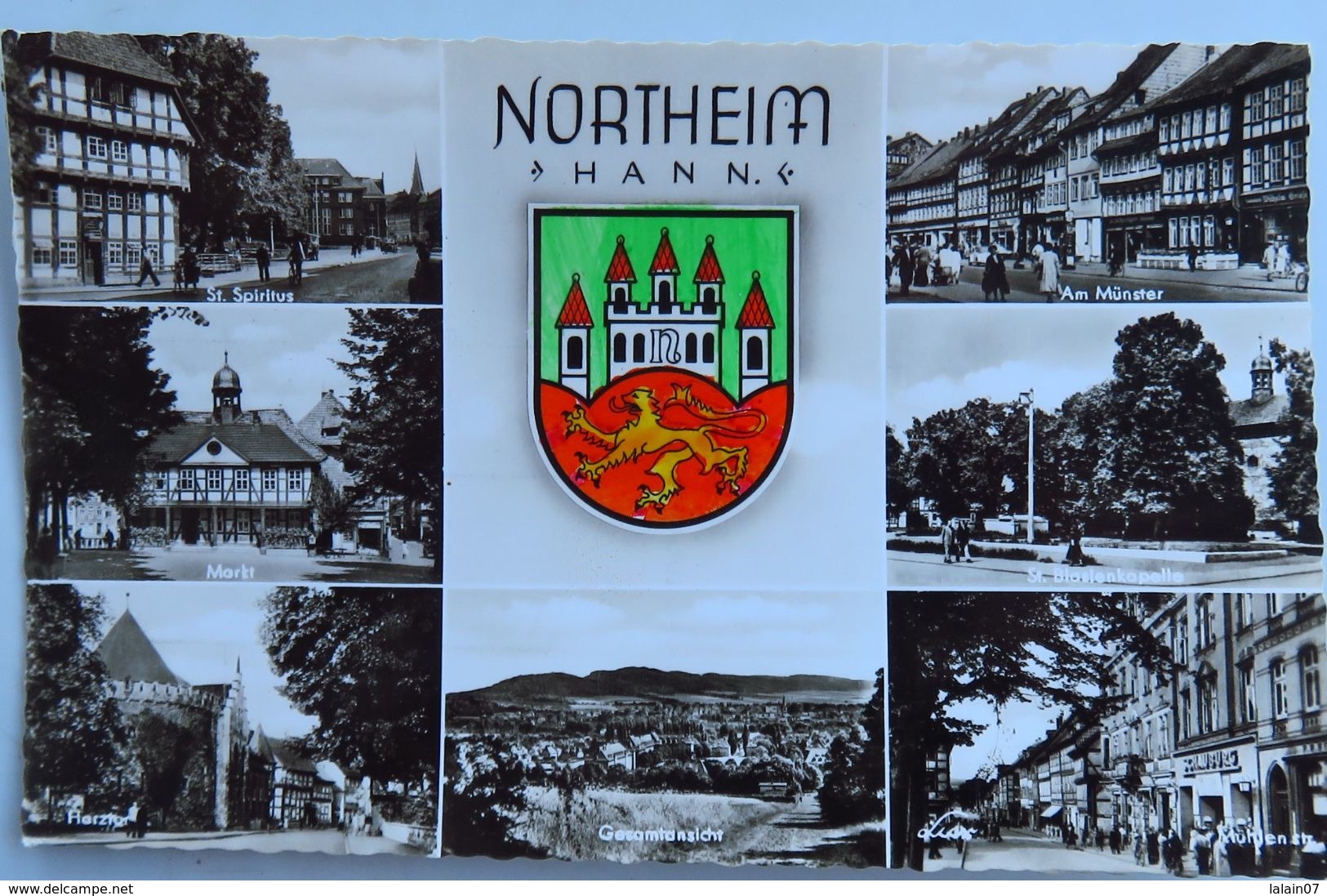 Carte Postale : NORTHEIM HANN En 7 Vues - Northeim