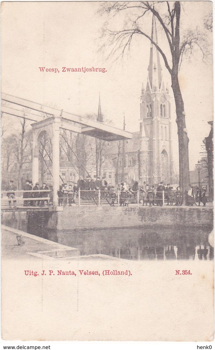 Weesp Zwaantjesbrug VN1932 - Weesp