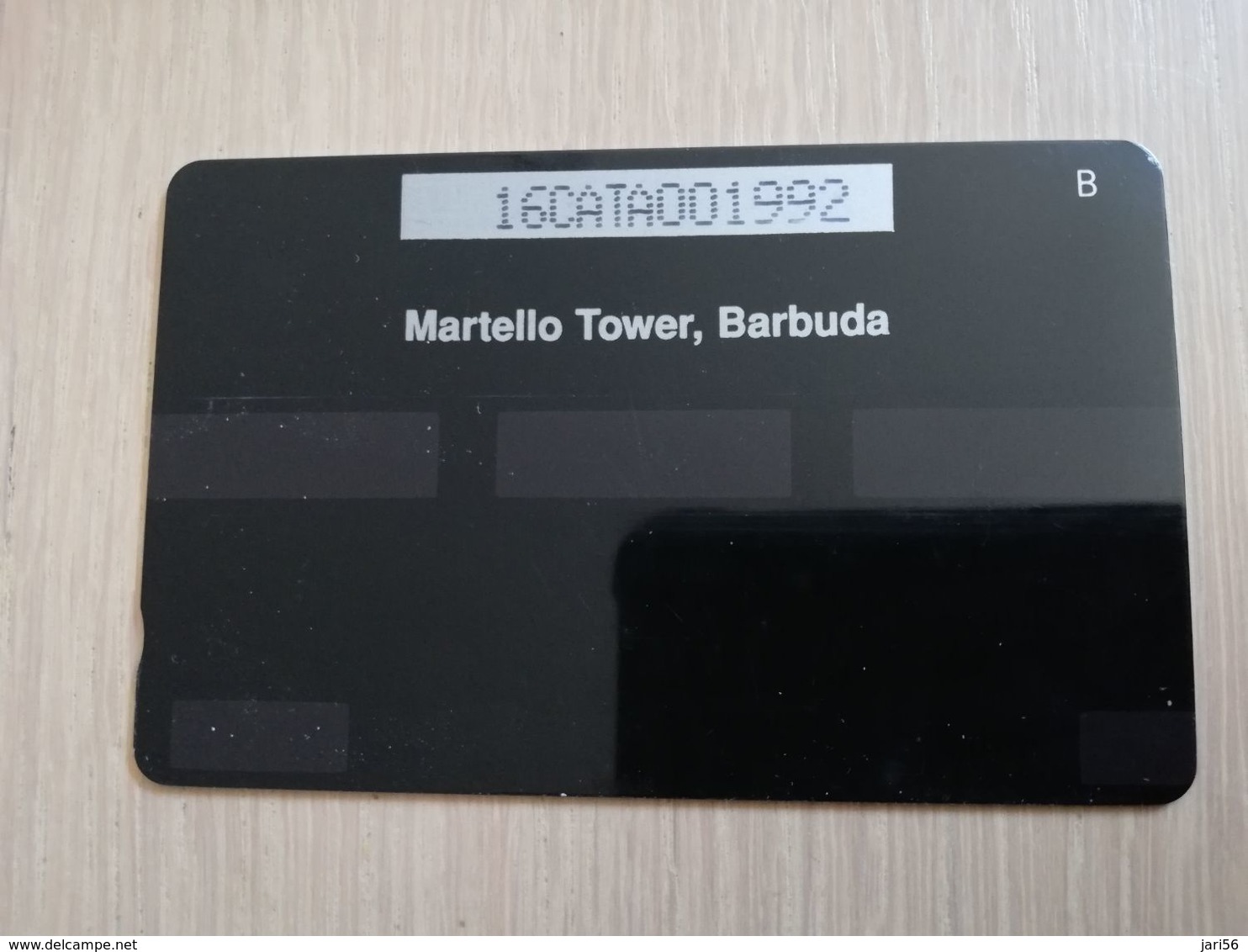 ANTIGUA & BARBUDA $ 40  BARBUDA MARTELLO TOWER           ANT-16A  CONTROL NR: 16CATA      NEW C&W LOGO **2543** - Antigua U. Barbuda