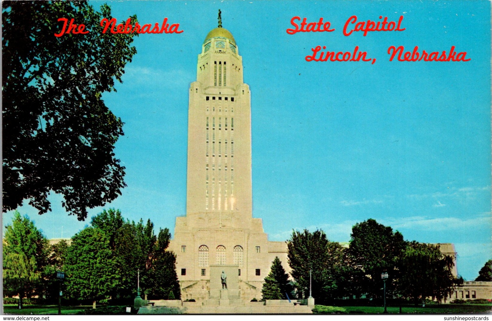 Nebarska Lincoln State Capitol Building - Lincoln