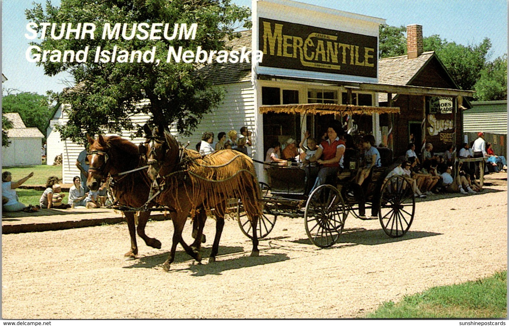 Nebraska Grand Island Stuhr Museum's "Railroad Town" - Grand Island