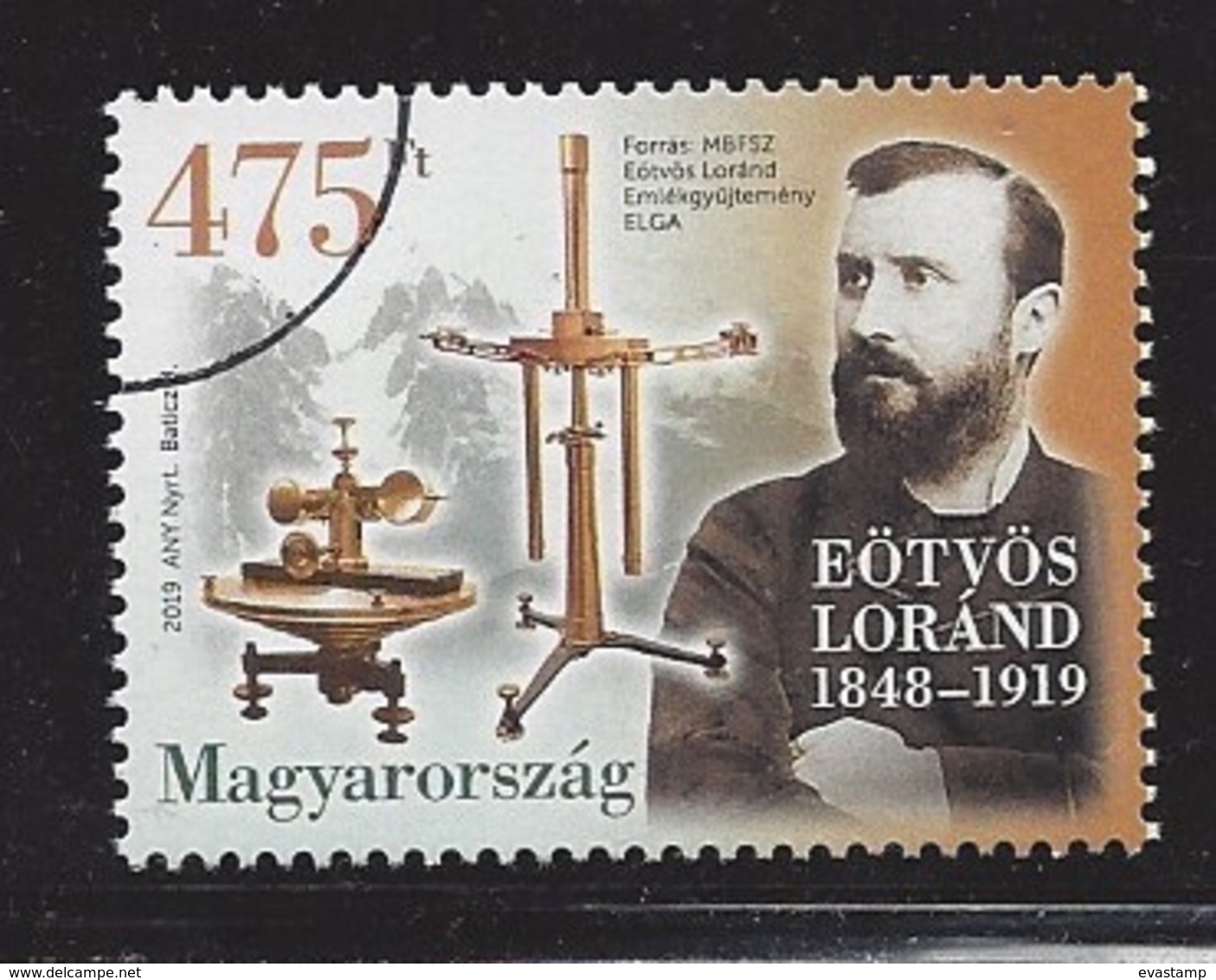 HUNGARY - 2019. Specimen - Baron Lorand Eötvös / Physicist / Geophysicist / Torsion Balance   Mi.:6033. - Proofs & Reprints