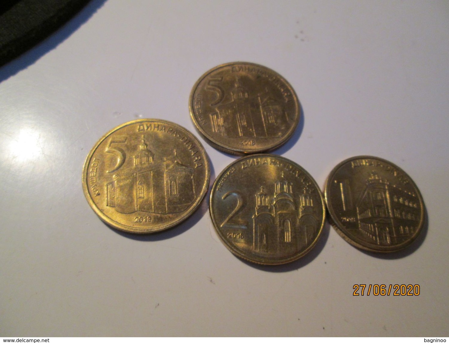 SERBIA 4 Coins 5 2 1 Dinar 2019 * 4 * - Serbia