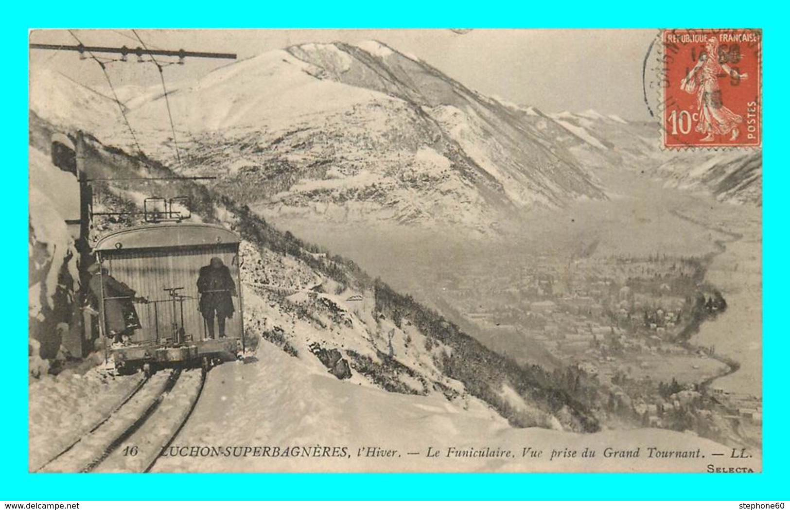 A812 / 151 31 - LUCHON SUPERBAGNERES L'Hiver Funiculaire - Luchon