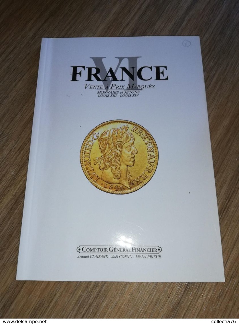 MONNAIE COIN LIVRE CATALOGUE CGB FRANCE 6 MONNAIES LOUIS XIII LOUIS XIV - Livres & Logiciels