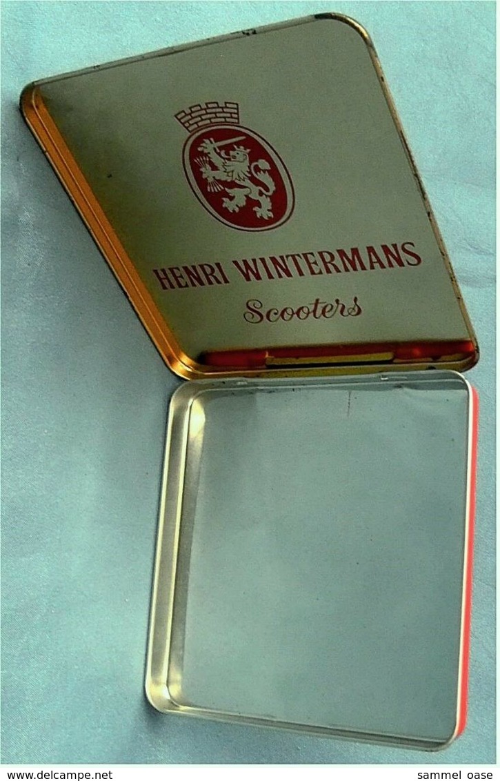 Alte Leere Blechdose - Henri Wintermans – 10 Scooters – Zigarrendose   -  (pl) - Altri & Non Classificati