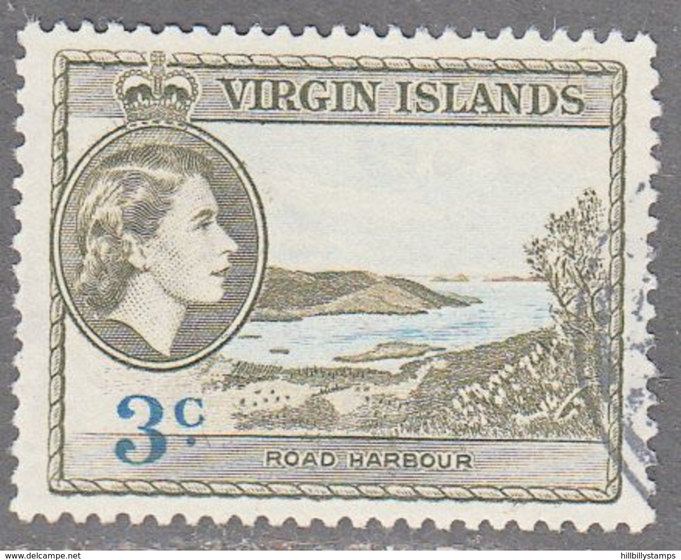 VIRGIN ISLANDS    SCOTT NO 118    USED     YEAR  1956 - Andere & Zonder Classificatie