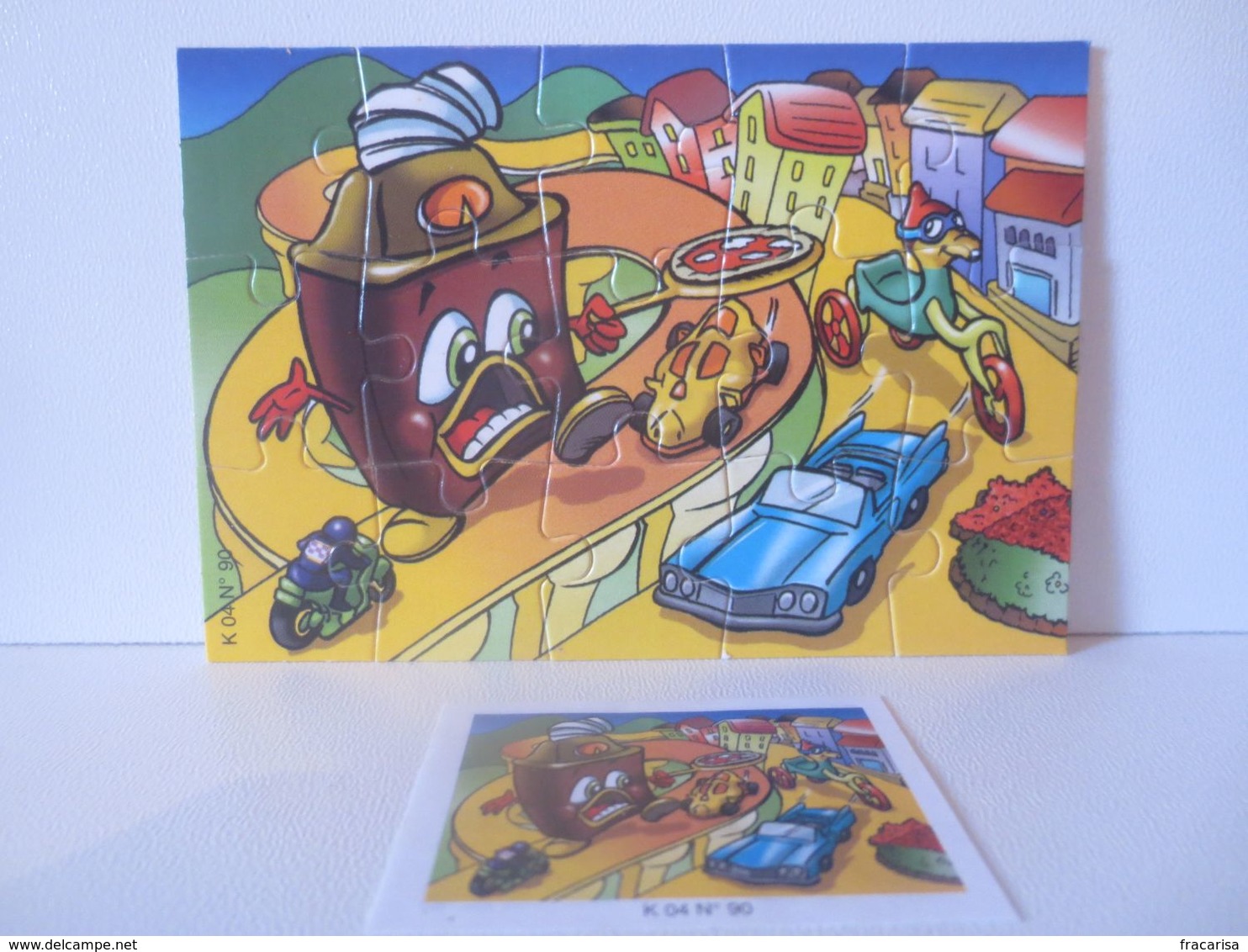 KINDER SURPRISE: K 04 N° 90 + Bpz - Puzzles