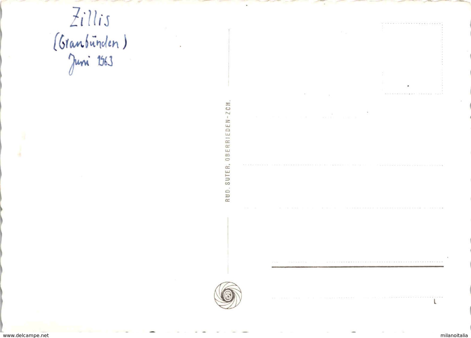 Zillis (Grb.) (11914) * 1963 - Zillis-Reischen