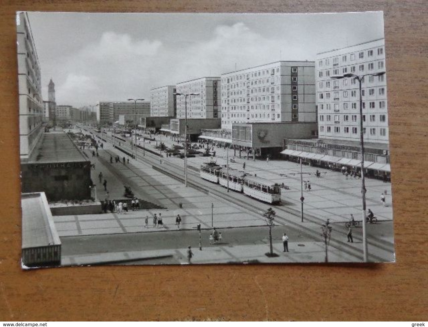 TRAM / Magdeburg, Karl Marx Strasse / 1978 - Strassenbahnen