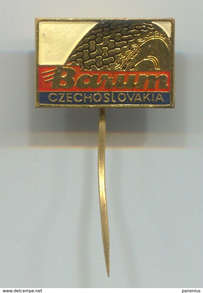 BARUM  TIRES TYRES PNEUMATICO, PIN BADGE ABZEICHEN - Sonstige & Ohne Zuordnung