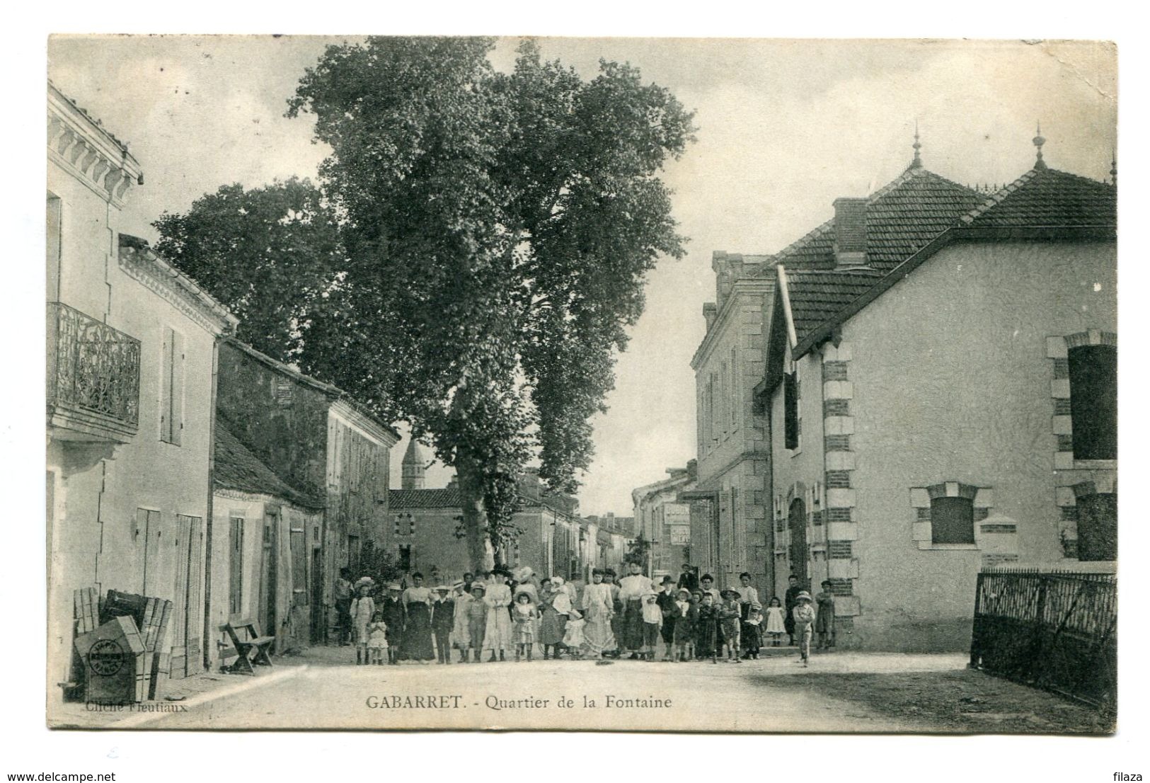 40 - Landes - Gabarret Quartier De La Fontaine (N0728) - Gabarret